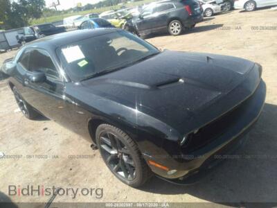 2019 Dodge CHALLENGER SXT, black — VIN 2C3CDZAG9KH501778, IAAI
