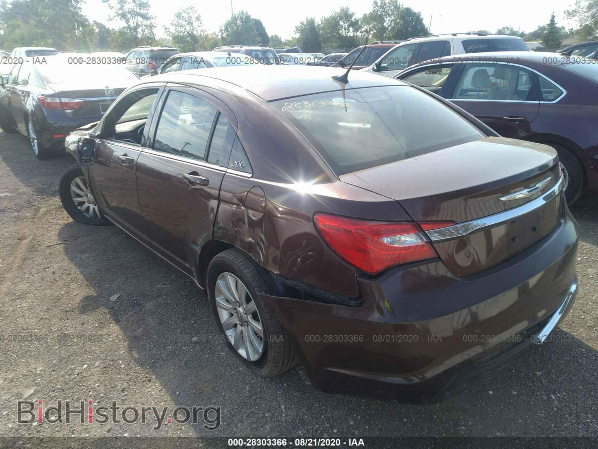 2012 CHRYSLER 200 - VIN: 1C3CCBBB6CN300216 - Фото 3