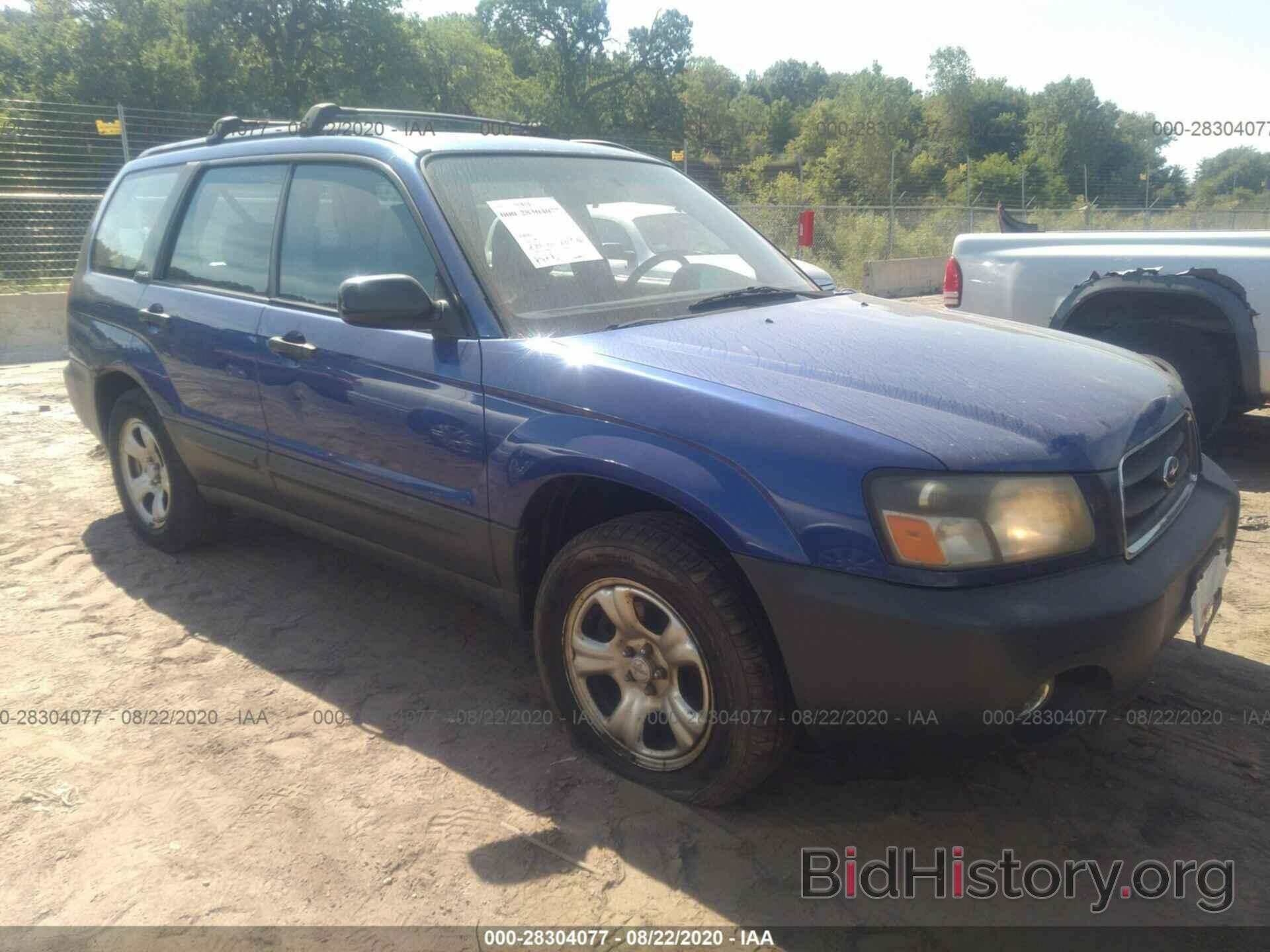 Photo JF1SG63683H753598 - SUBARU FORESTER 2003