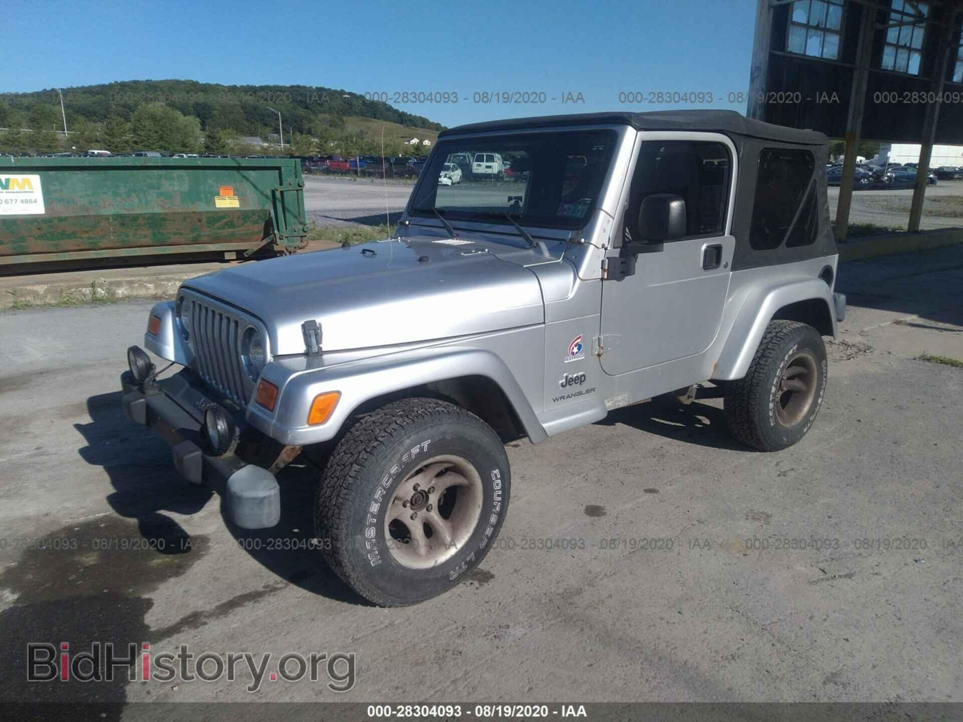 2003 JEEP WRANGLER - VIN: 1J4FA39S63P369321 - Photo 2