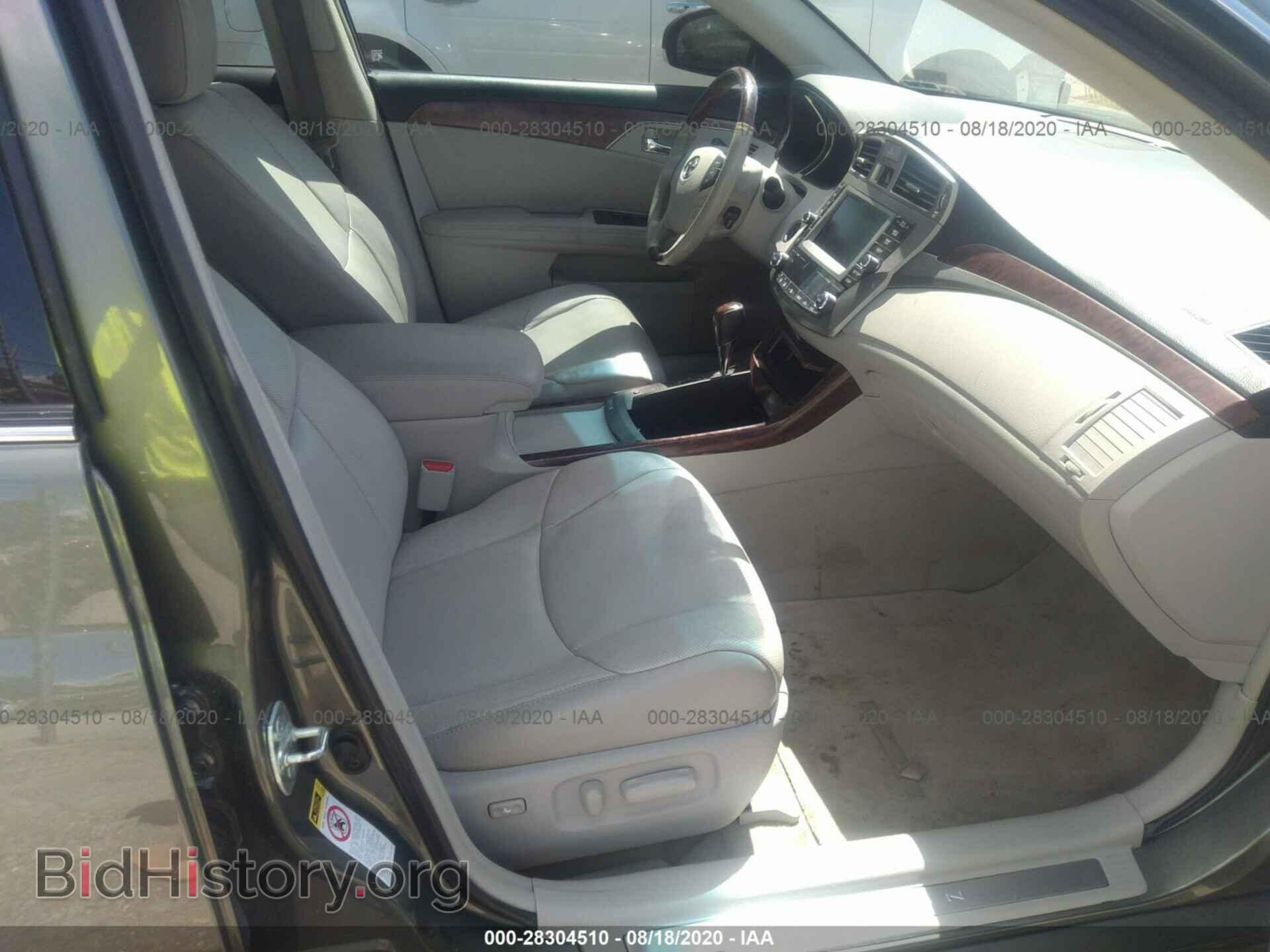 2012 TOYOTA AVALON - VIN: 4T1BK3DB9CU452831 - Фото 5