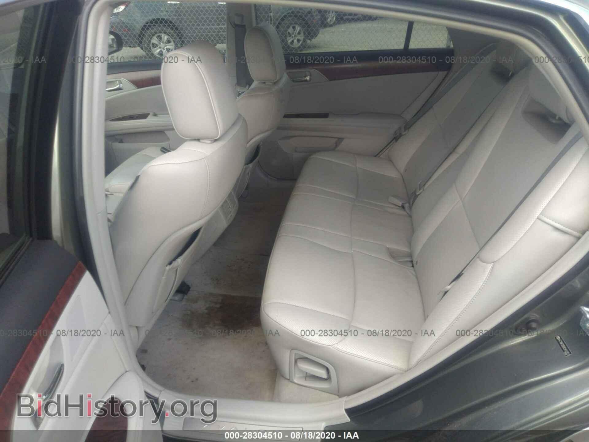 2012 TOYOTA AVALON - VIN: 4T1BK3DB9CU452831 - Фото 8