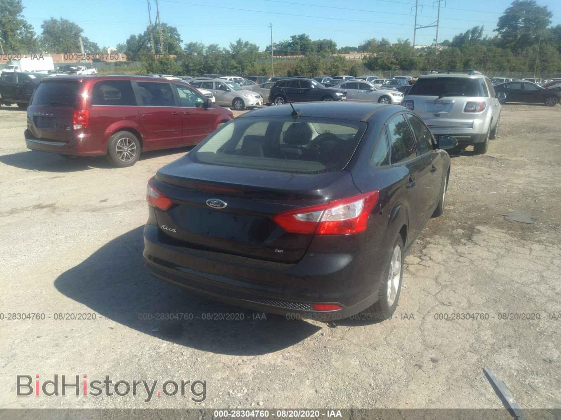 2013 FORD FOCUS - VIN: 1FADP3F27DL249509 - Фото 4