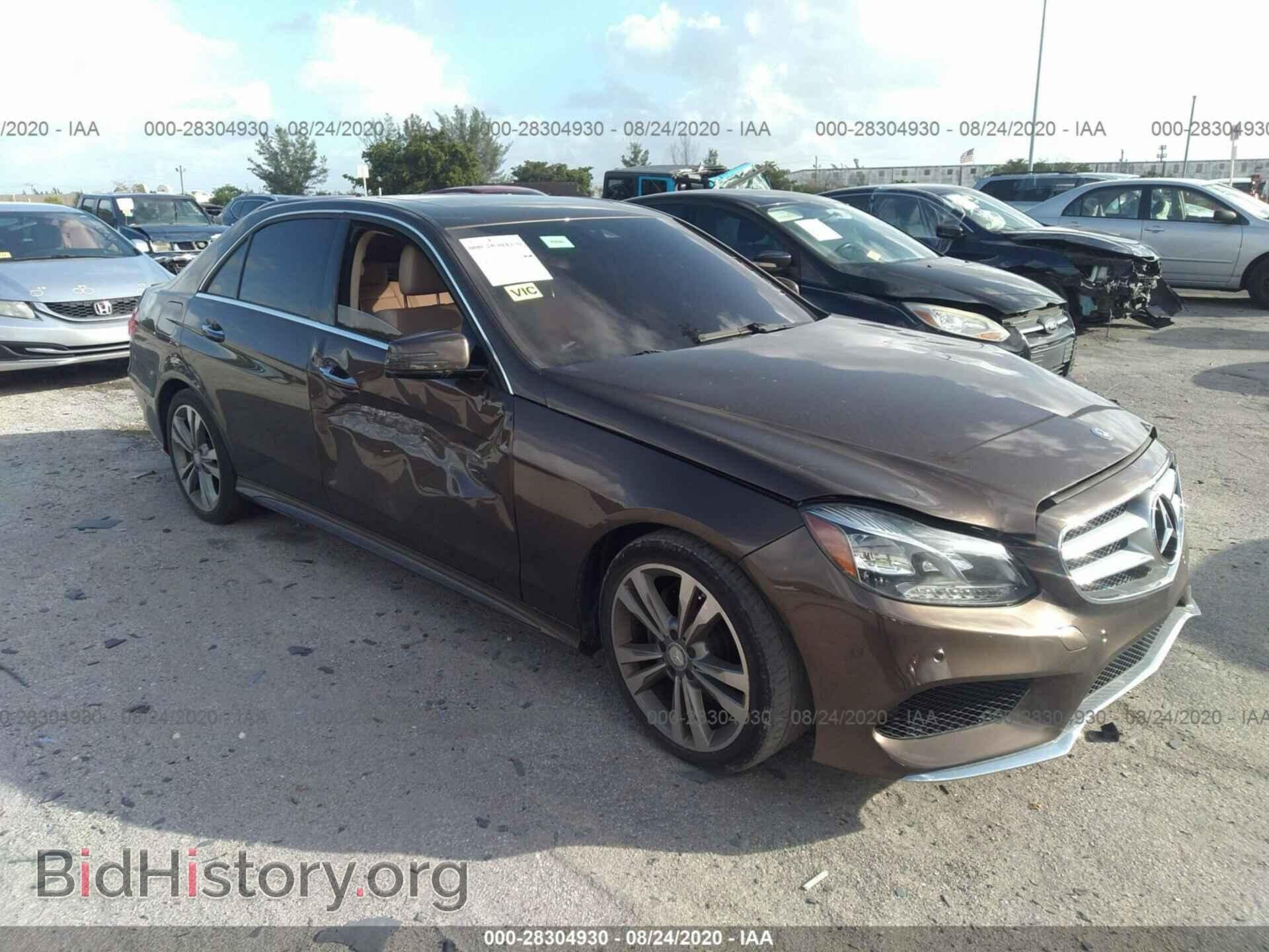 Фотография WDDHF5KB4EA966534 - MERCEDES-BENZ E-CLASS 2014