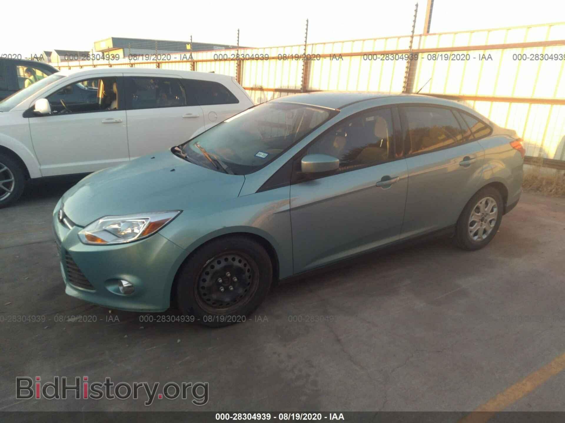 2012 FORD FOCUS - VIN: 1FAHP3F24CL370949 - Фото 2
