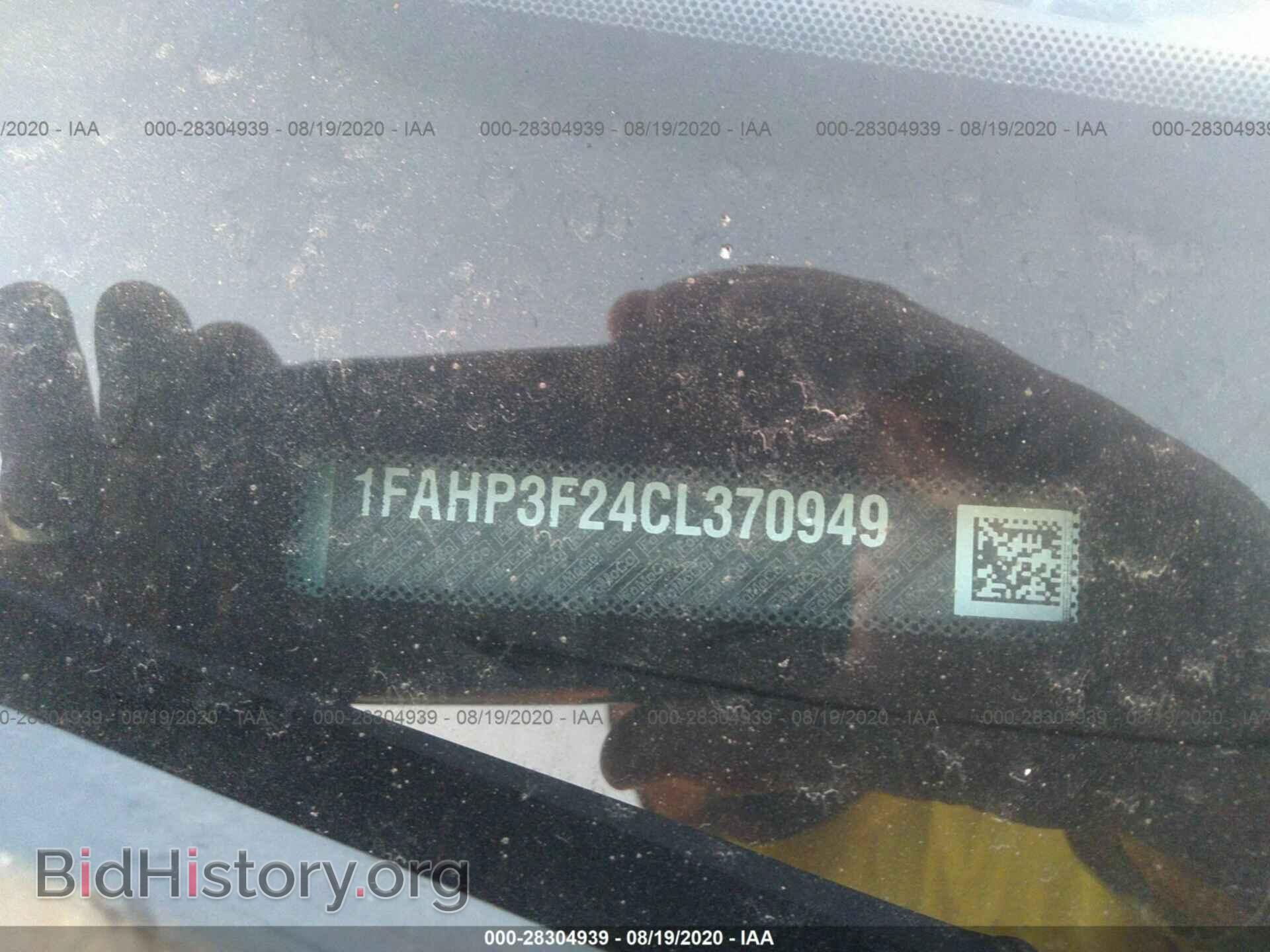2012 FORD FOCUS - VIN: 1FAHP3F24CL370949 - Фото 9