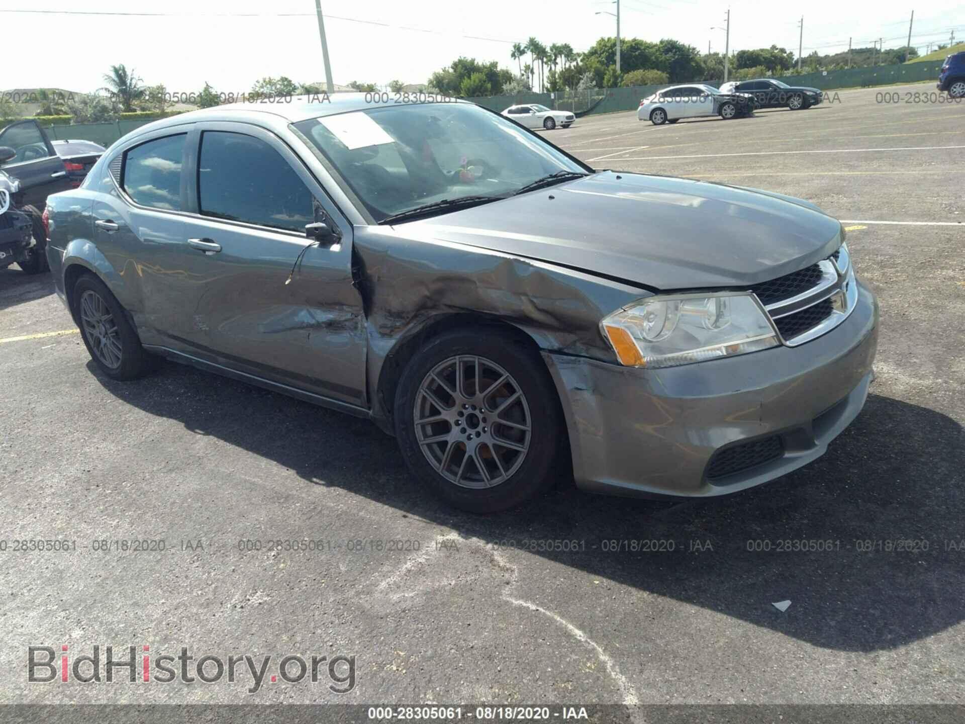 Photo 1C3CDZAB6CN331618 - DODGE AVENGER 2012