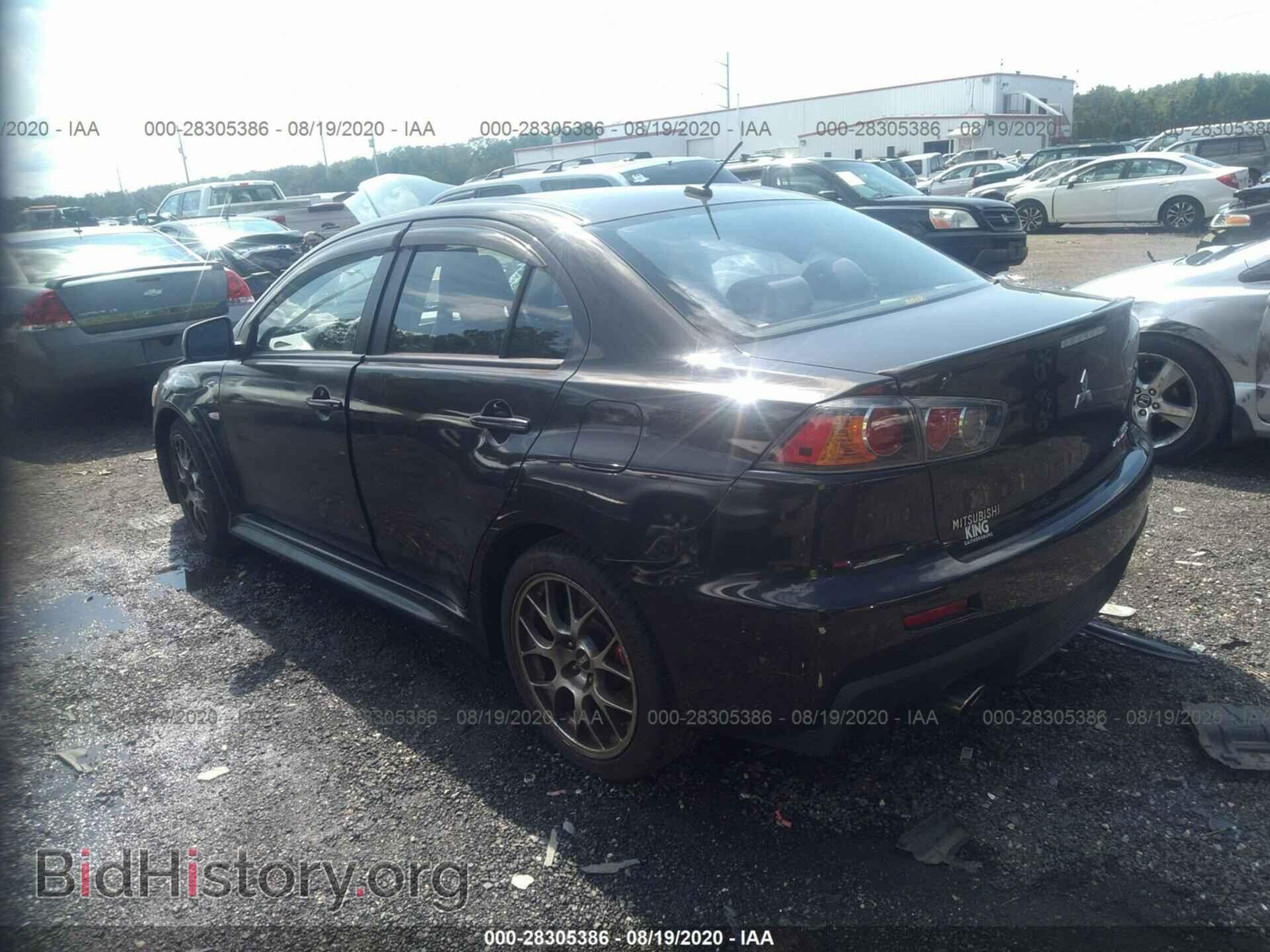 2014 MITSUBISHI LANCER EVOLUTION - VIN: JA32W5FV7EU007713 - Фото 3