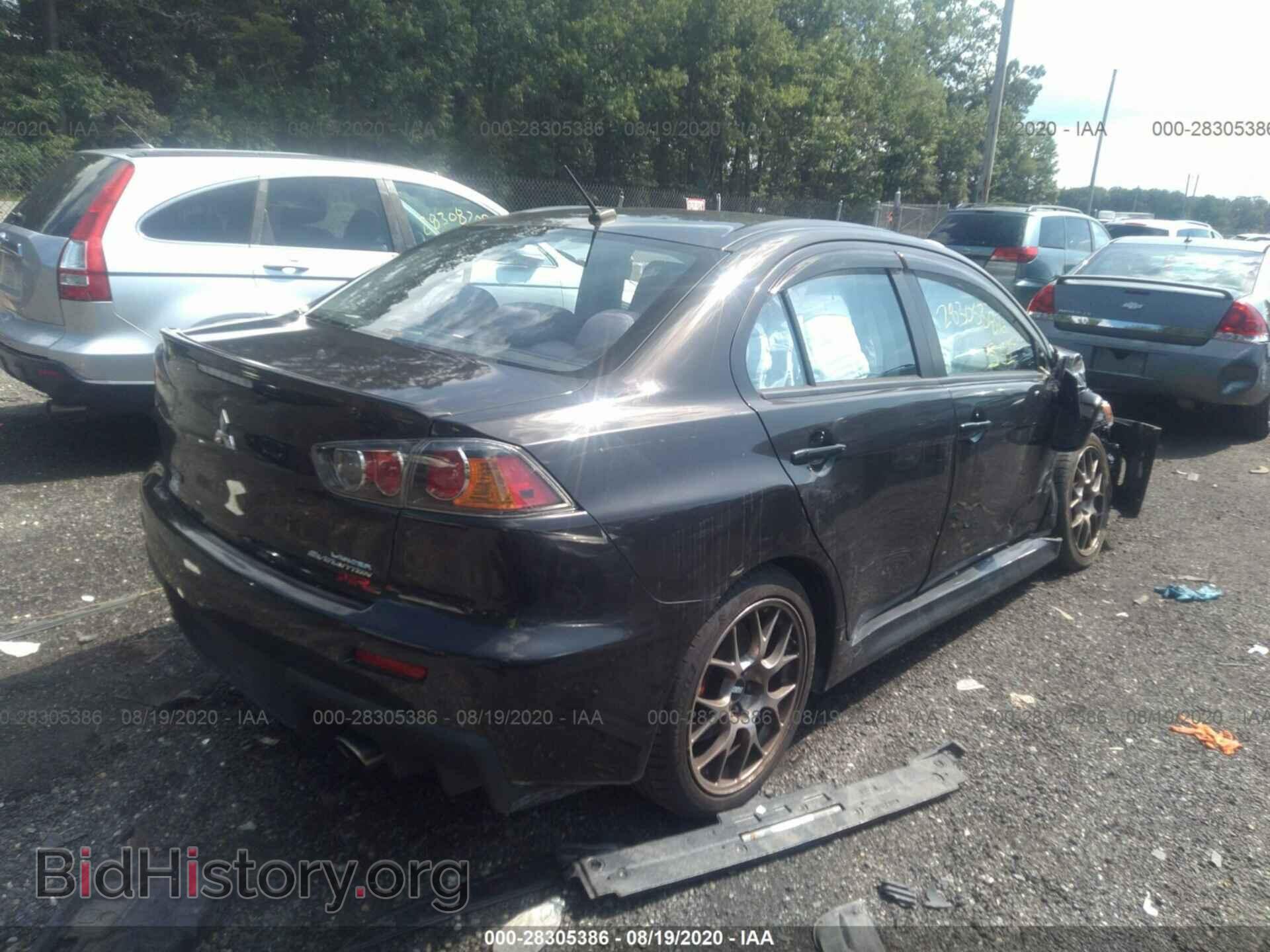 2014 MITSUBISHI LANCER EVOLUTION - VIN: JA32W5FV7EU007713 - Фото 4