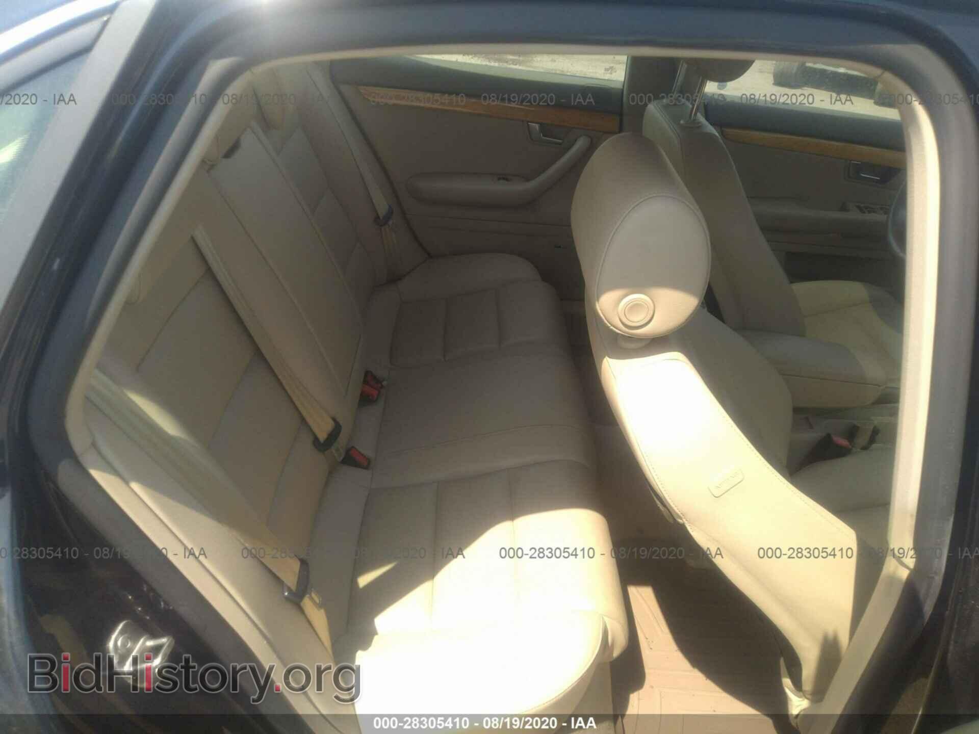 2008 AUDI A4 - VIN: WAUDF78E38A135162 - Фото 8