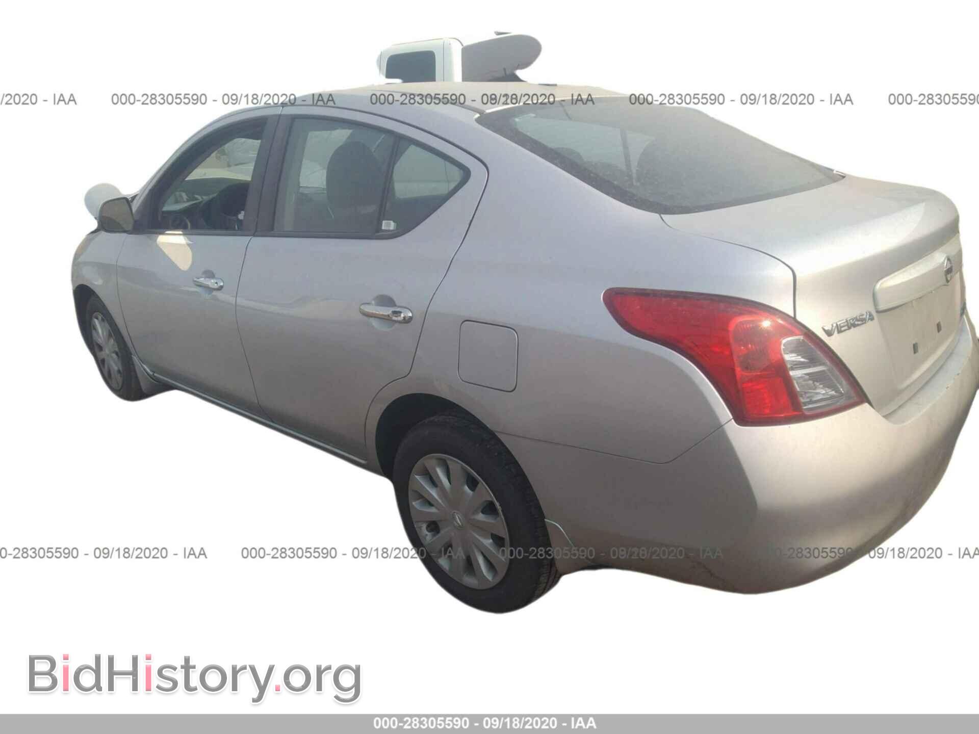 2012 NISSAN VERSA - VIN: 3N1CN7AP1CL878355 - Фото 3