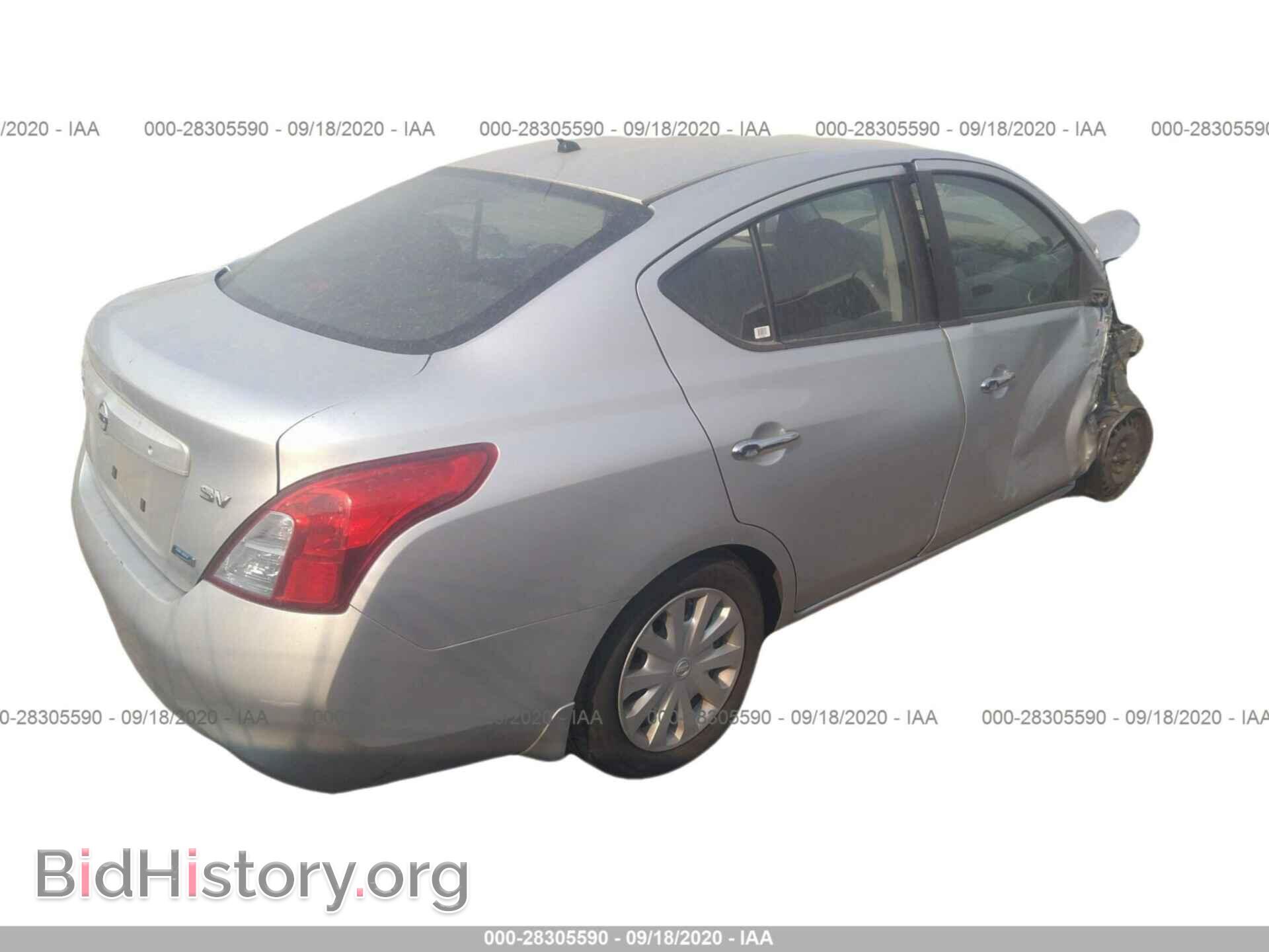 2012 NISSAN VERSA - VIN: 3N1CN7AP1CL878355 - Фото 4