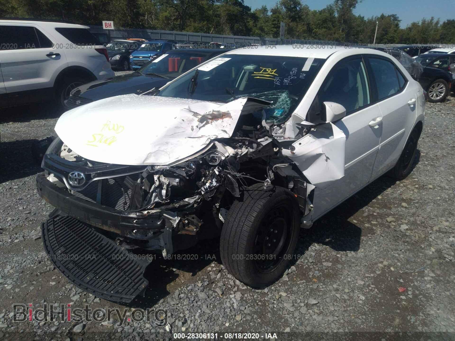 2015 TOYOTA COROLLA - VIN: 2T1BURHE3FC257234 - Фото 2