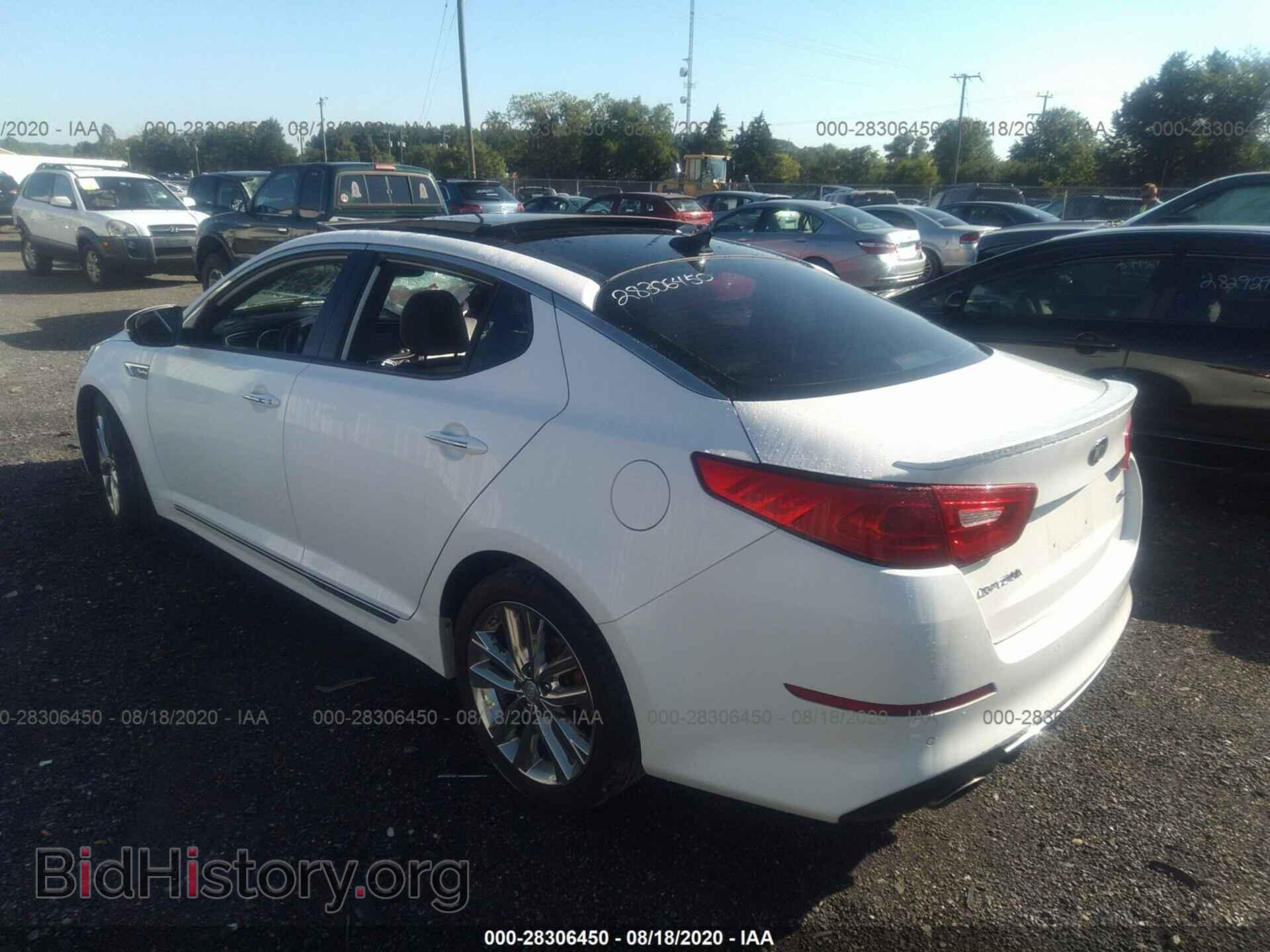 2015 KIA OPTIMA - VIN: 5XXGR4A67FG427407 - Фото 3