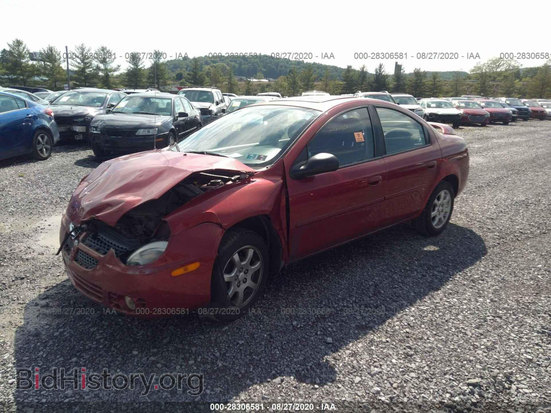 2005 DODGE NEON - VIN: 1B3ES56C55D253170 - Фото 2