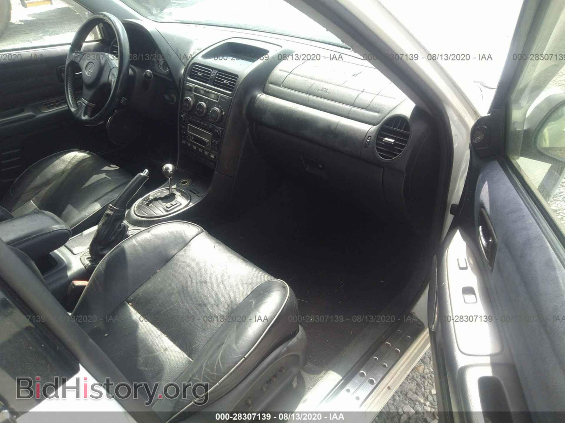 2002 LEXUS IS 300 - VIN: JTHBD192820049780 - Фото 5