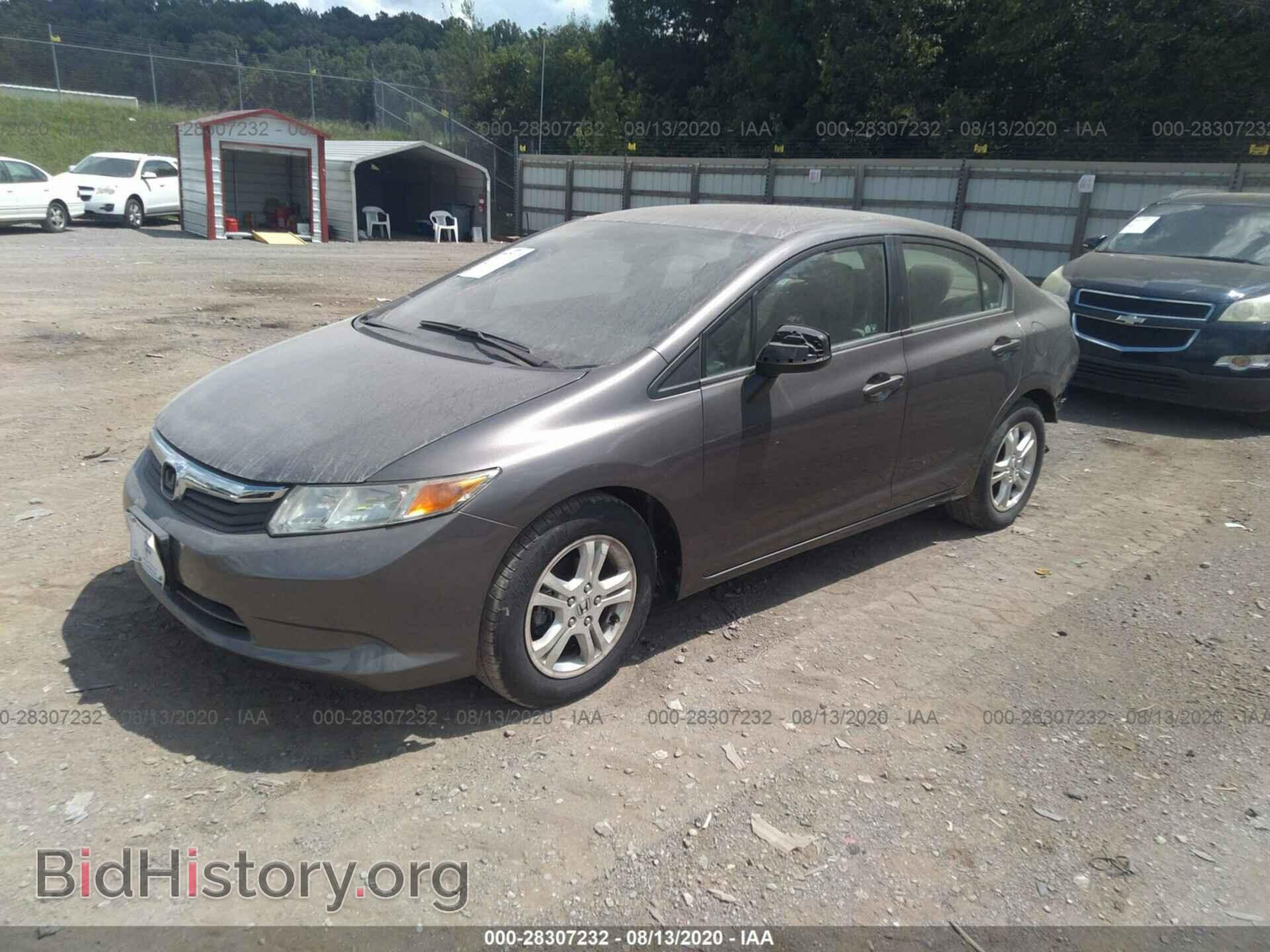 2012 HONDA CIVIC SDN - VIN: 19XFB2F5XCE044263 - Фото 2