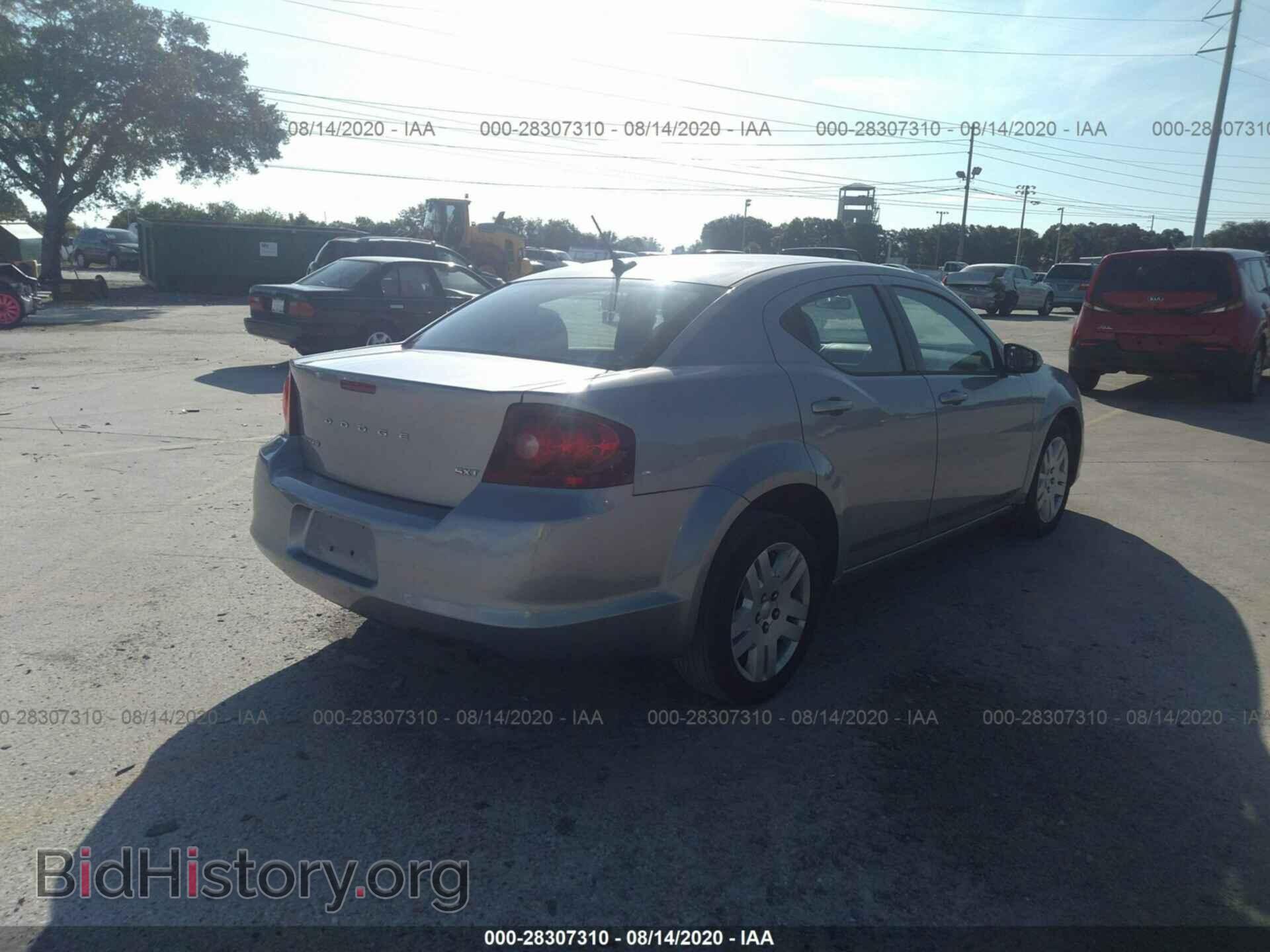 2013 DODGE AVENGER - VIN: 1C3CDZCB2DN582165 - Фото 4
