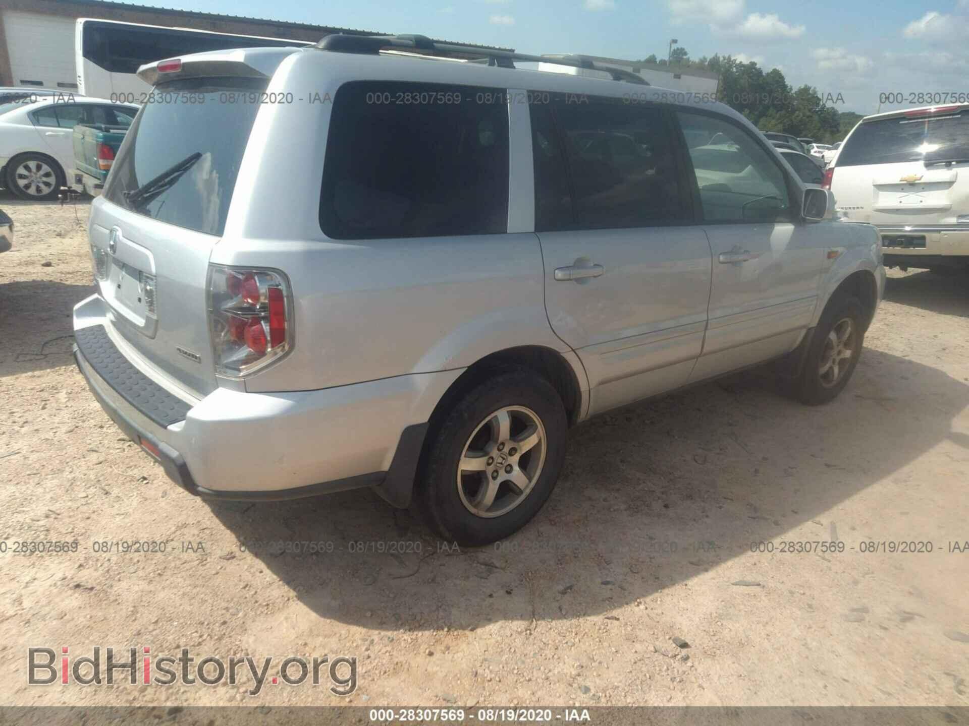2006 HONDA PILOT - VIN: 2HKYF18556H552919 - Фото 4