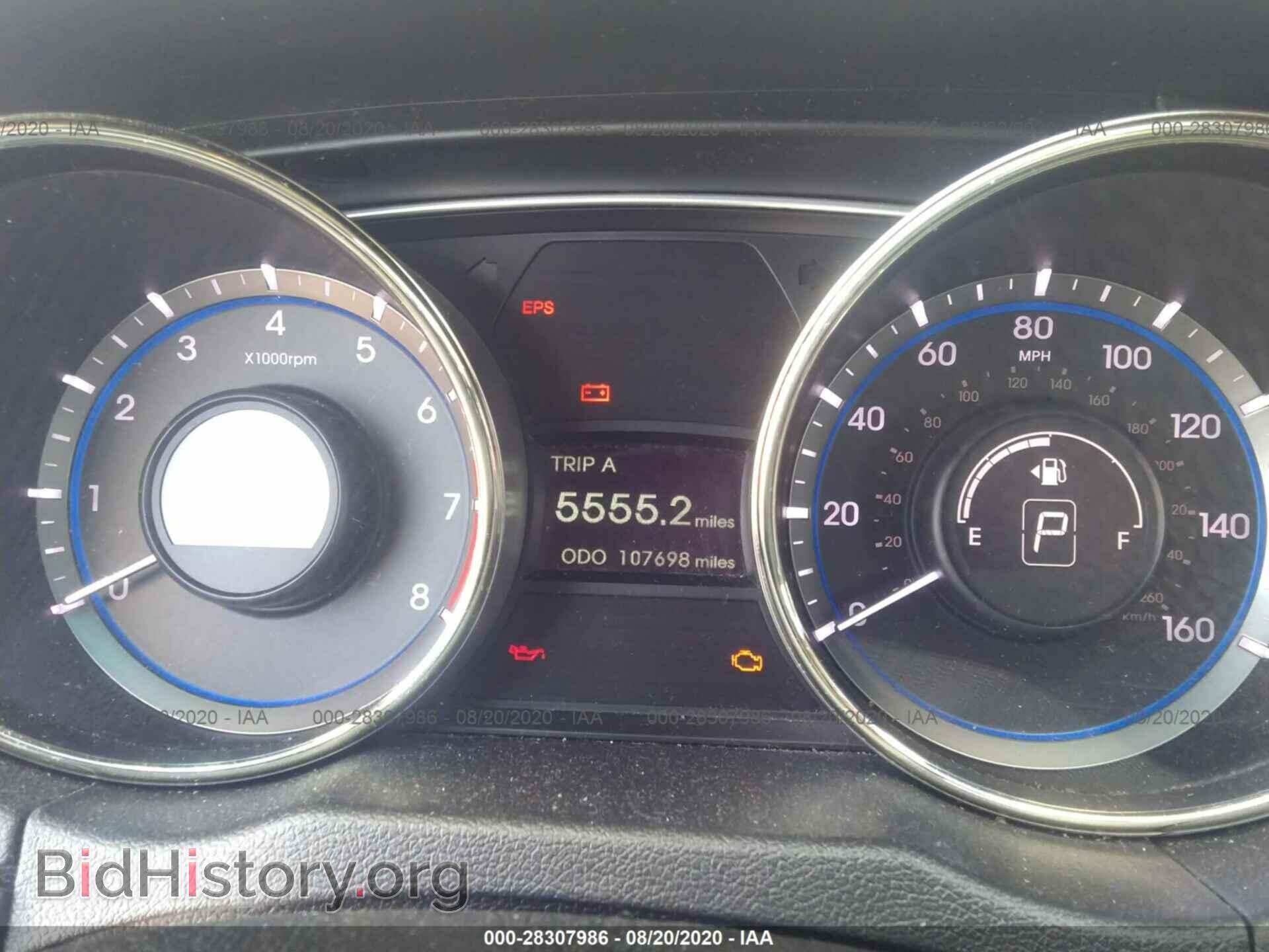 2012 HYUNDAI SONATA - VIN: 5NPEC4AB9CH395730 - Фото 7