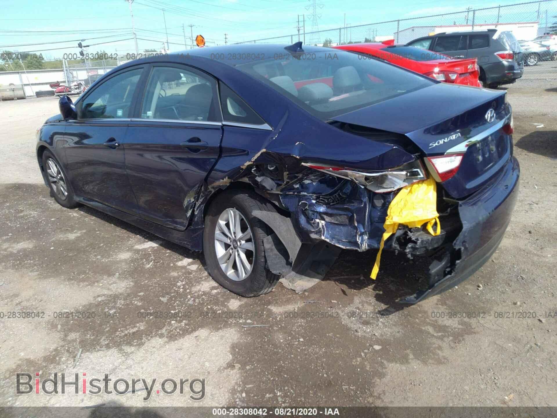 2014 HYUNDAI SONATA - VIN: 5NPEB4AC6EH857997 - Фото 3