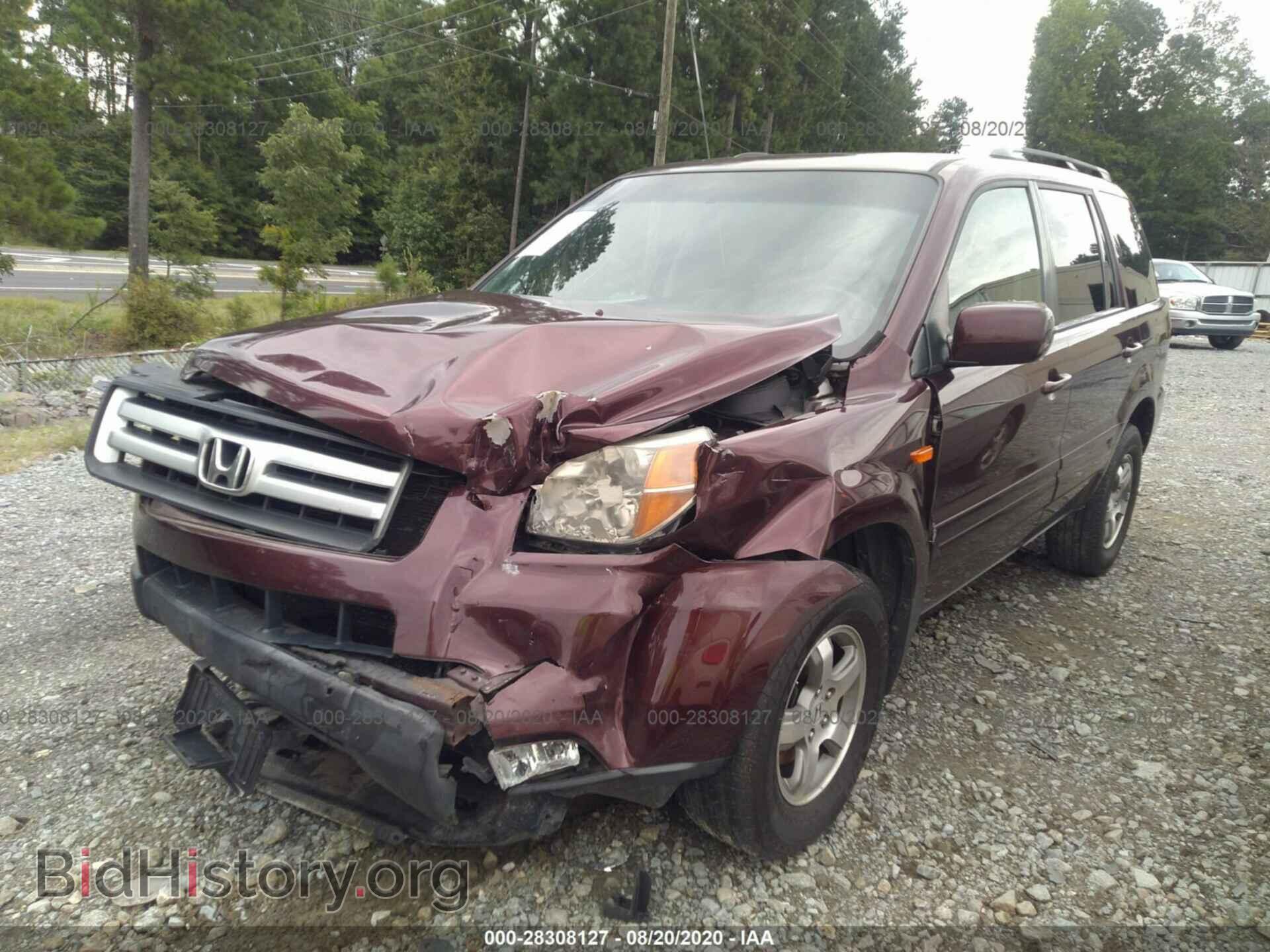 2007 HONDA PILOT - VIN: 2HKYF18537H533089 - Фото 2