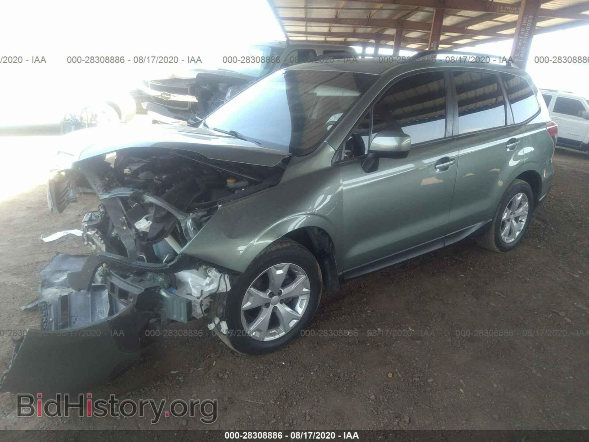 2016 SUBARU FORESTER - VIN: JF2SJADC0GH504786 - Фото 2