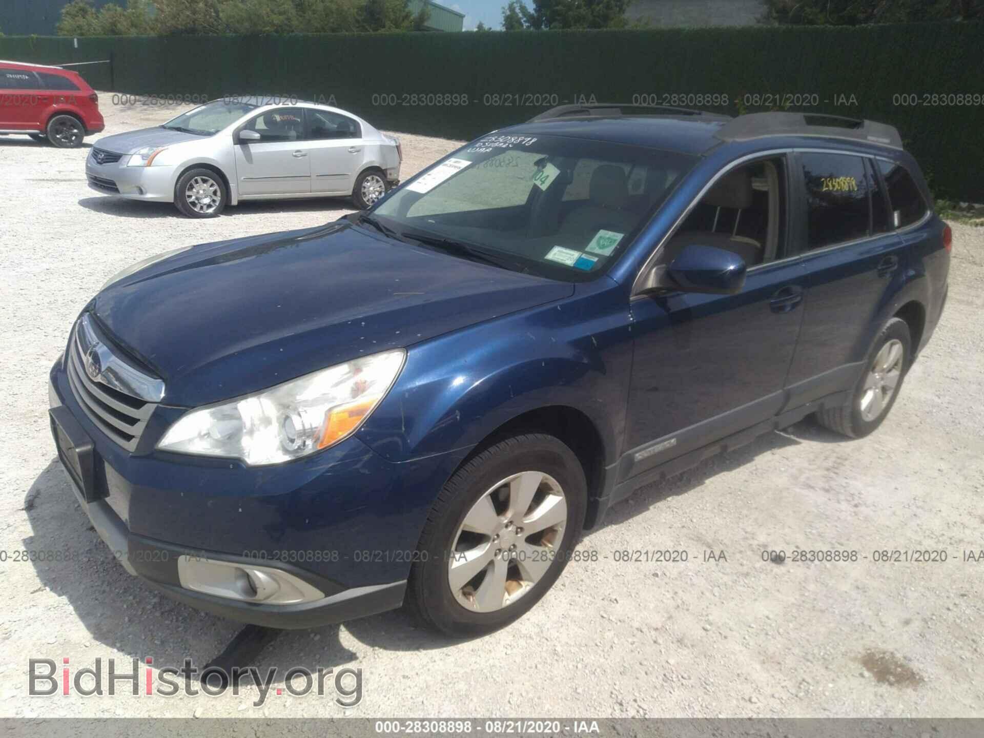 2010 SUBARU OUTBACK - VIN: 4S4BRBLCXA3349663 - Фото 2
