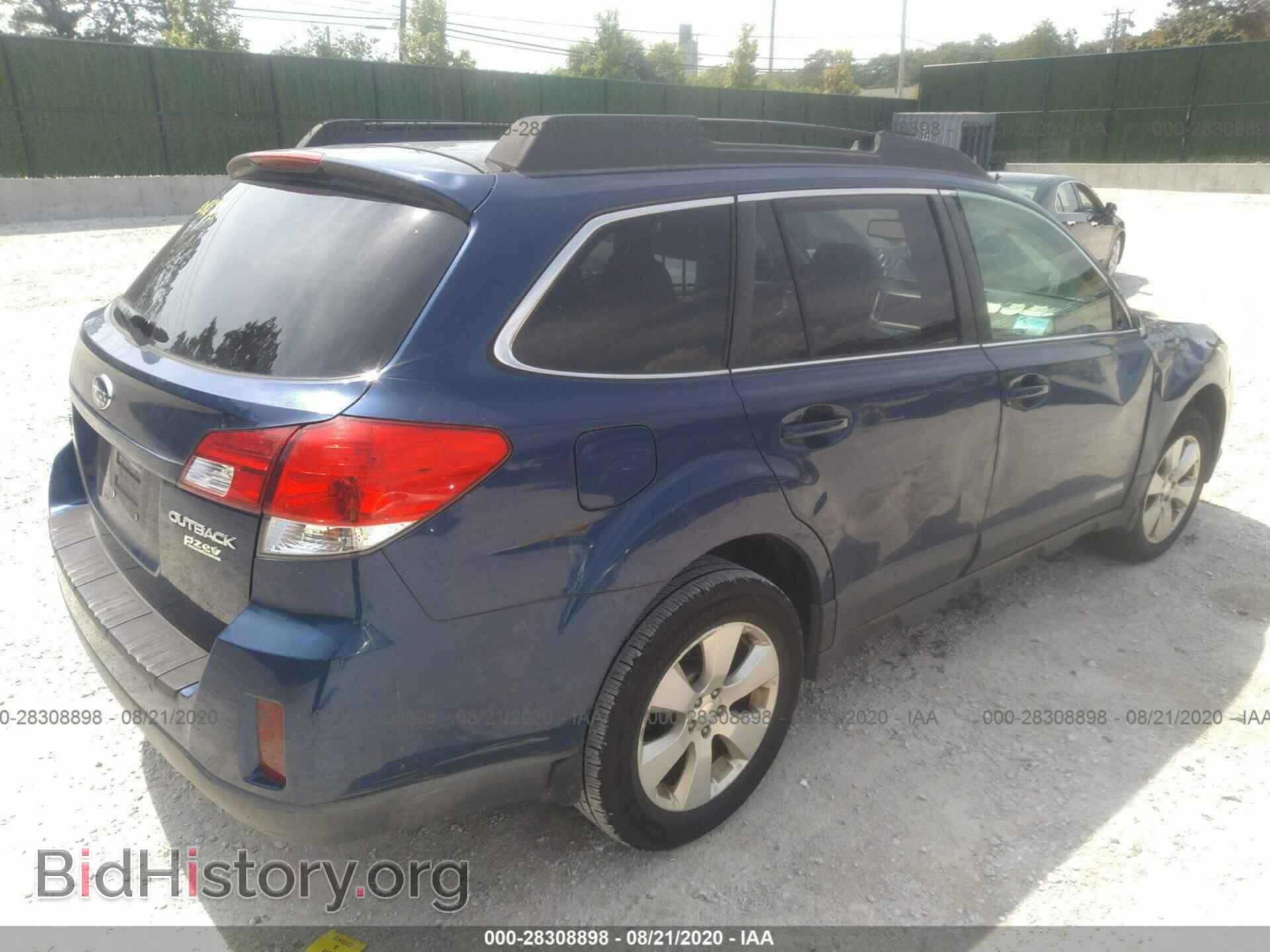 2010 SUBARU OUTBACK - VIN: 4S4BRBLCXA3349663 - Фото 4