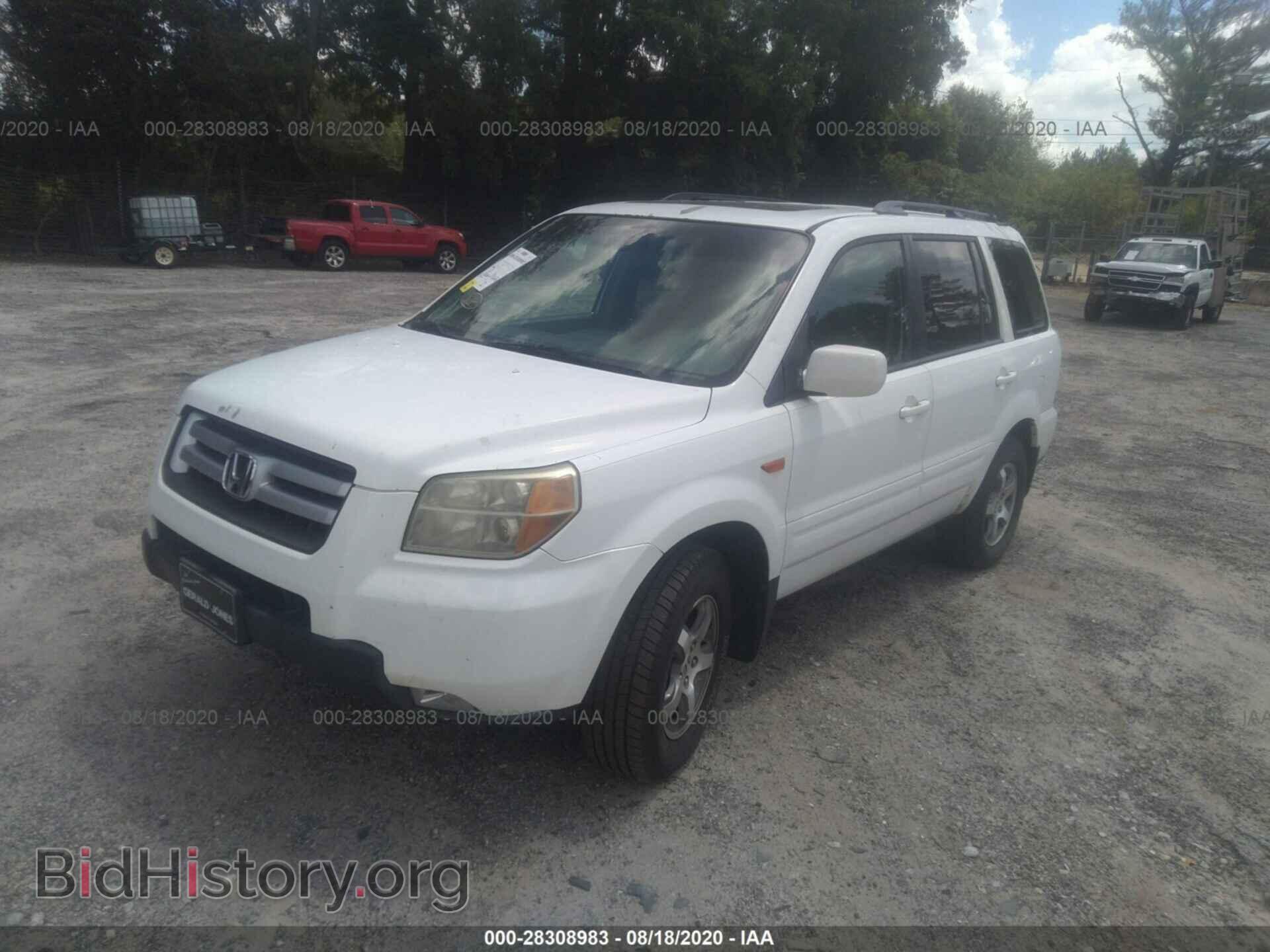 2006 HONDA PILOT - VIN: 5FNYF28596B034915 - Фото 2