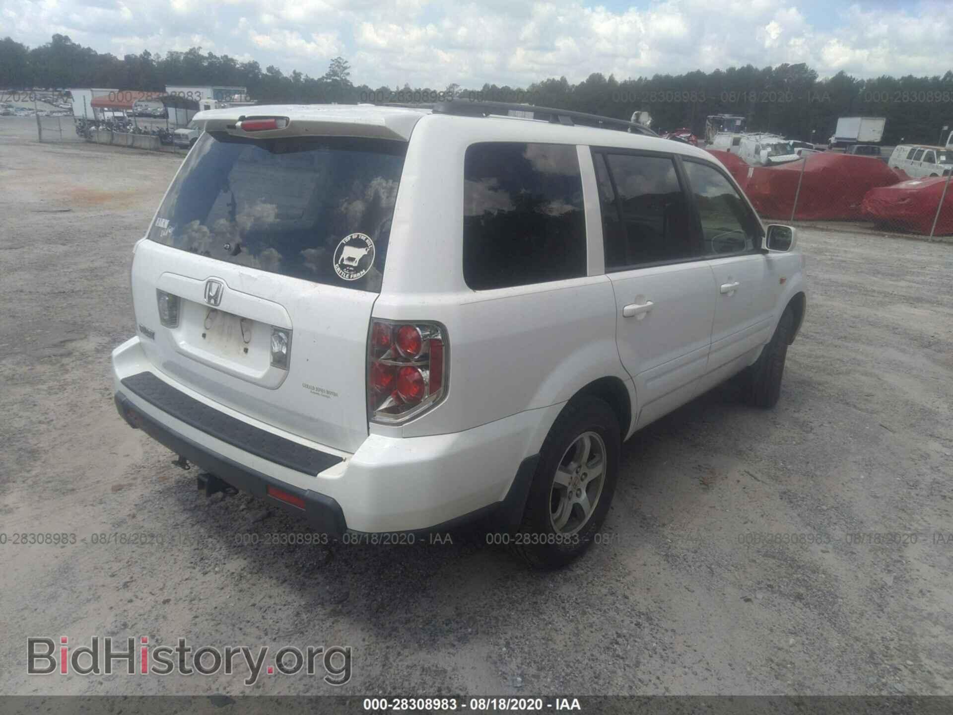 2006 HONDA PILOT - VIN: 5FNYF28596B034915 - Фото 4