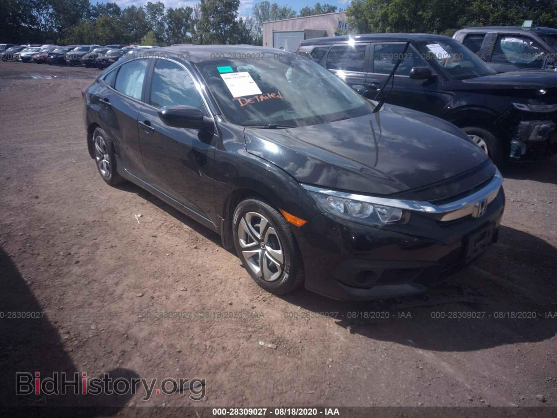 Photo 19XFC2F68GE201347 - HONDA CIVIC SEDAN 2016