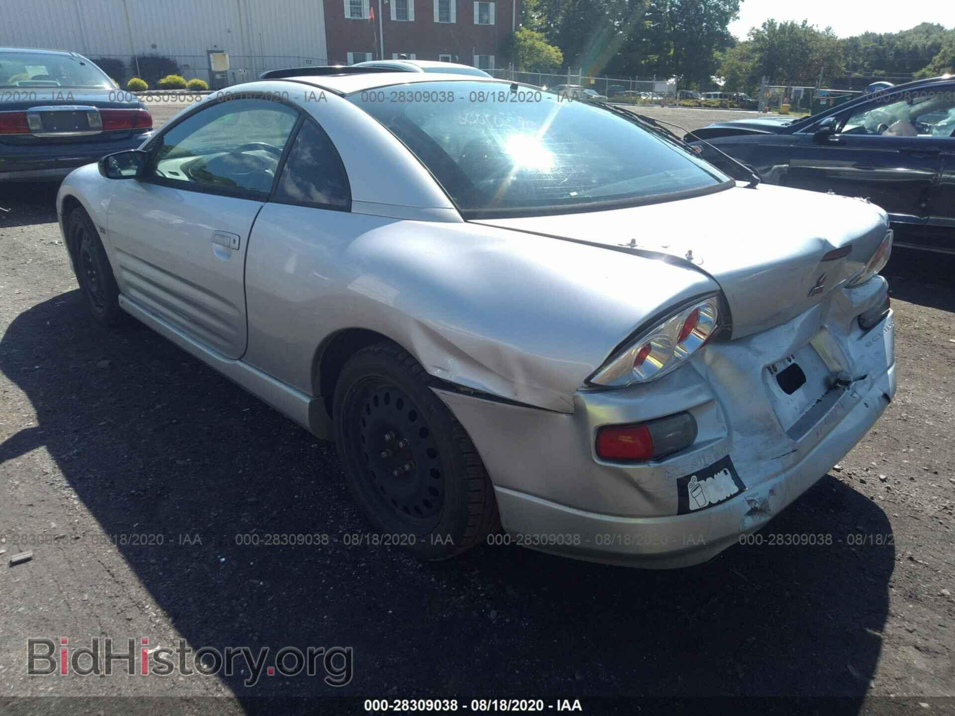 2001 MITSUBISHI ECLIPSE - VIN: 4A3AC54H71E074462 - Фото 3