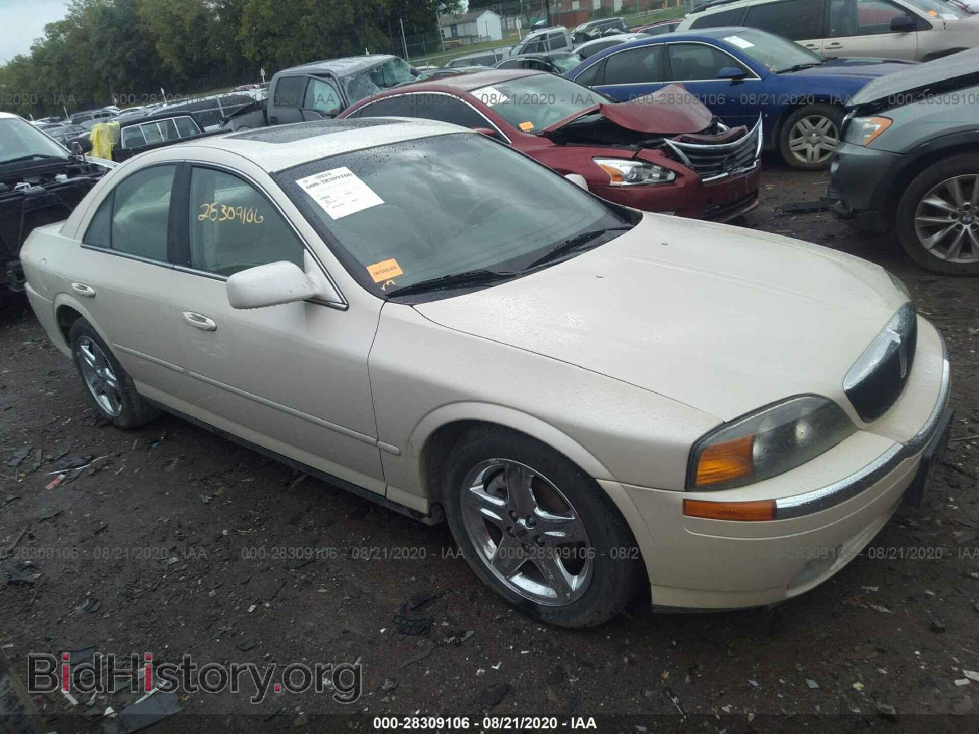 Фотография 1LNHM87A72Y712140 - LINCOLN LS 2002
