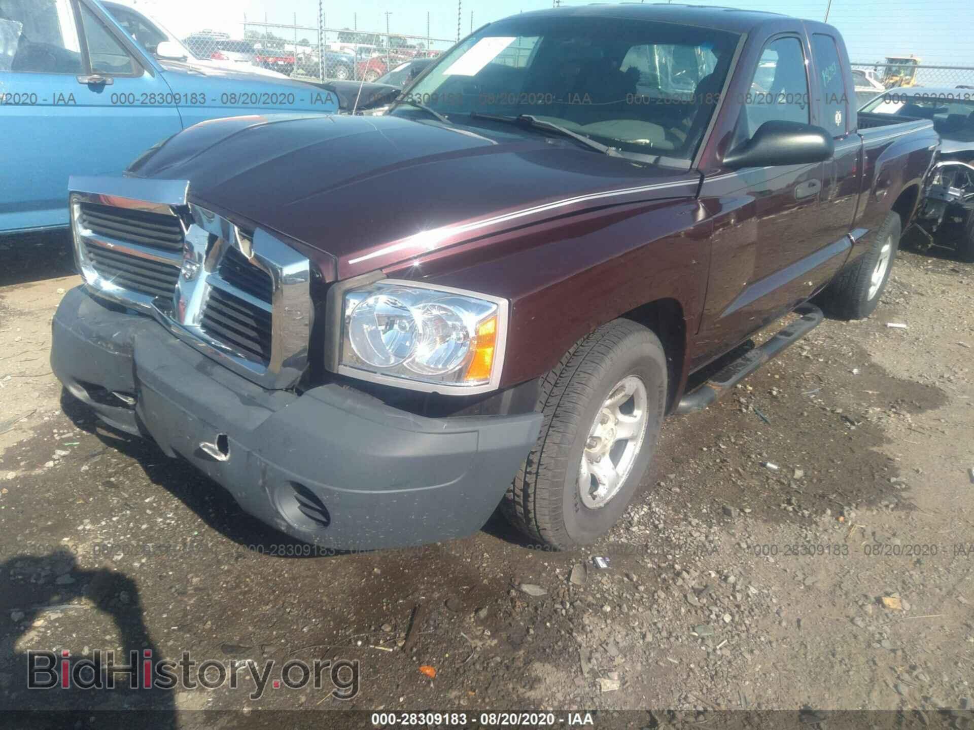 2005 DODGE DAKOTA - VIN: 1D7HE22K75S217707 - Фото 2