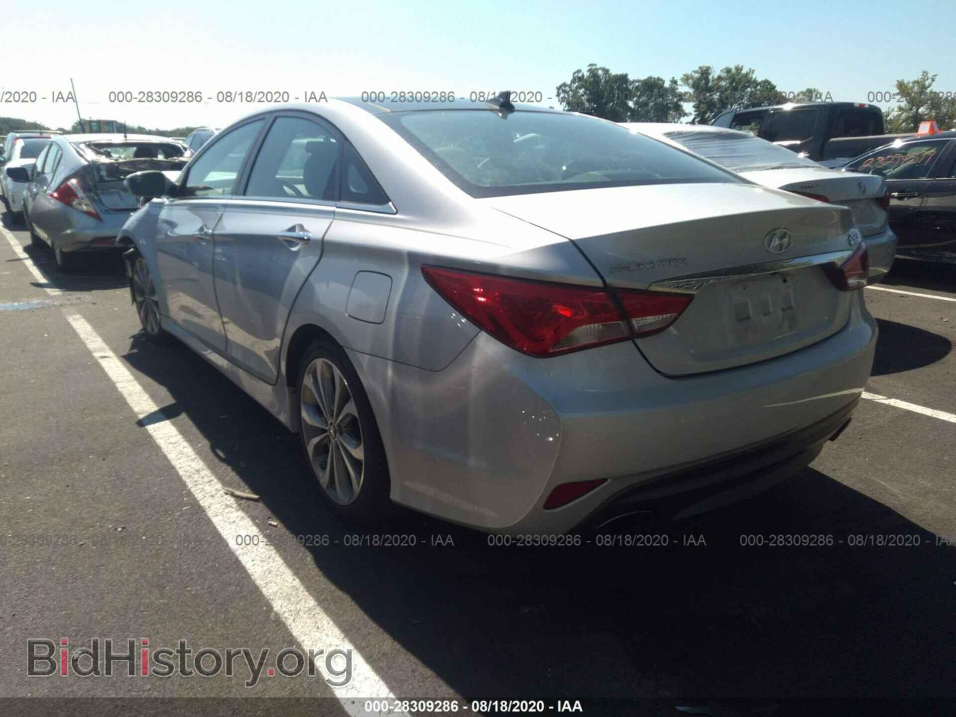 2014 HYUNDAI SONATA - VIN: 5NPEC4ABXEH871566 - Фото 3