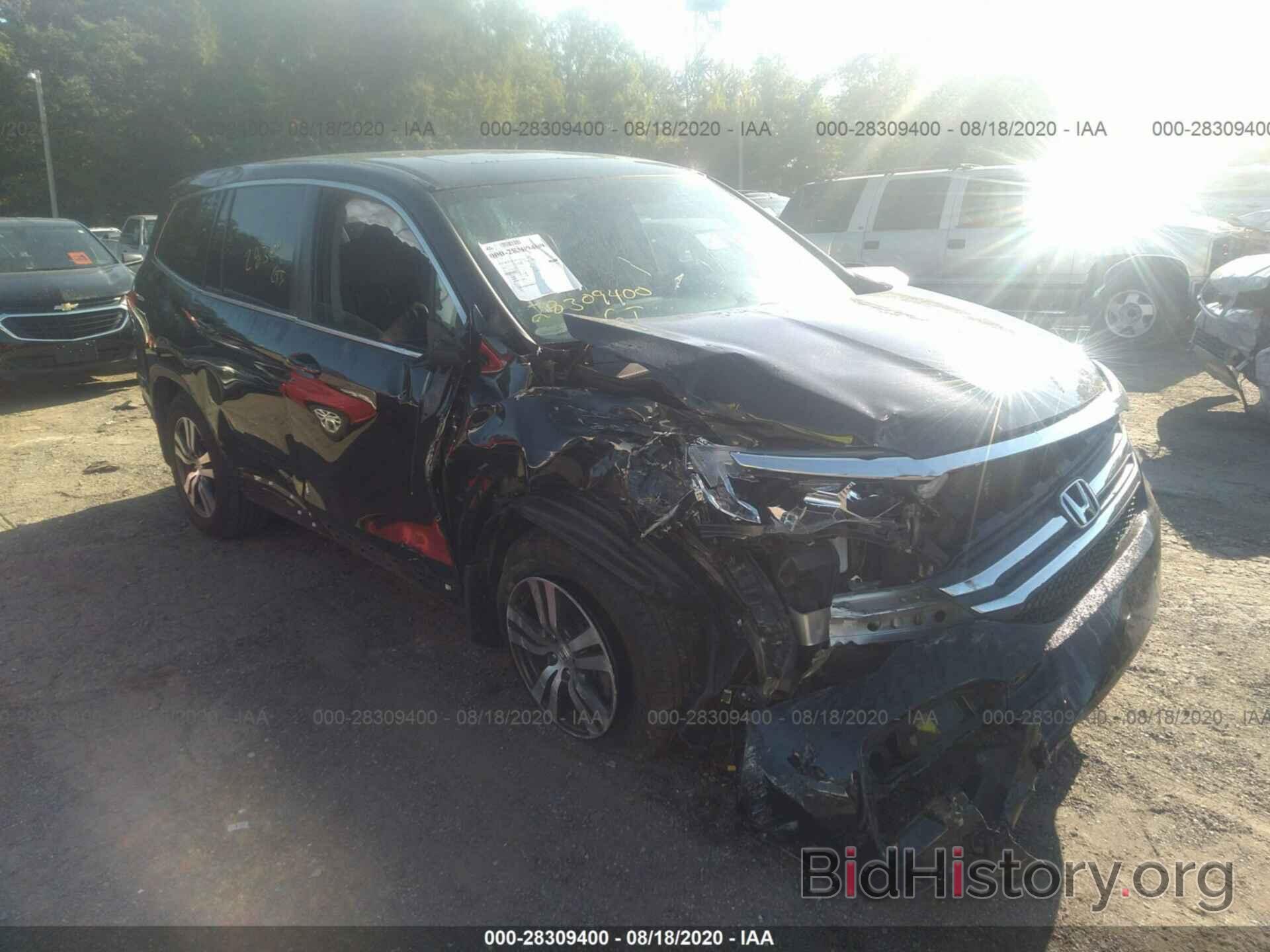 Photo 5FNYF5H58GB019244 - HONDA PILOT 2016