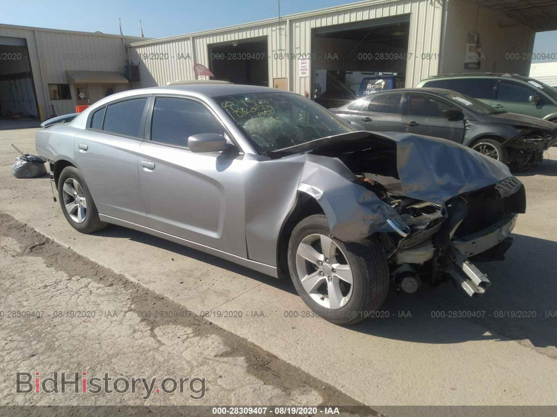 Фотография 2C3CDXHG6DH605335 - DODGE CHARGER 2013