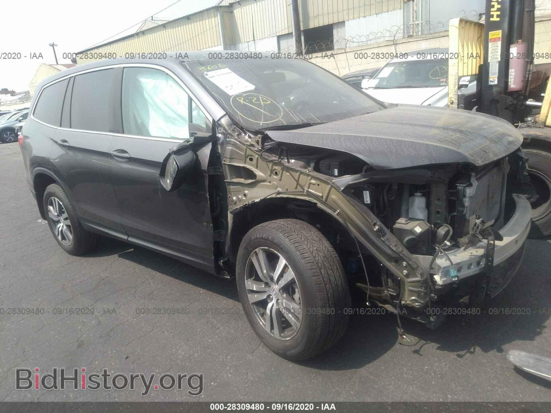 Фотография 5FNYF5H72JB002559 - HONDA PILOT 2018