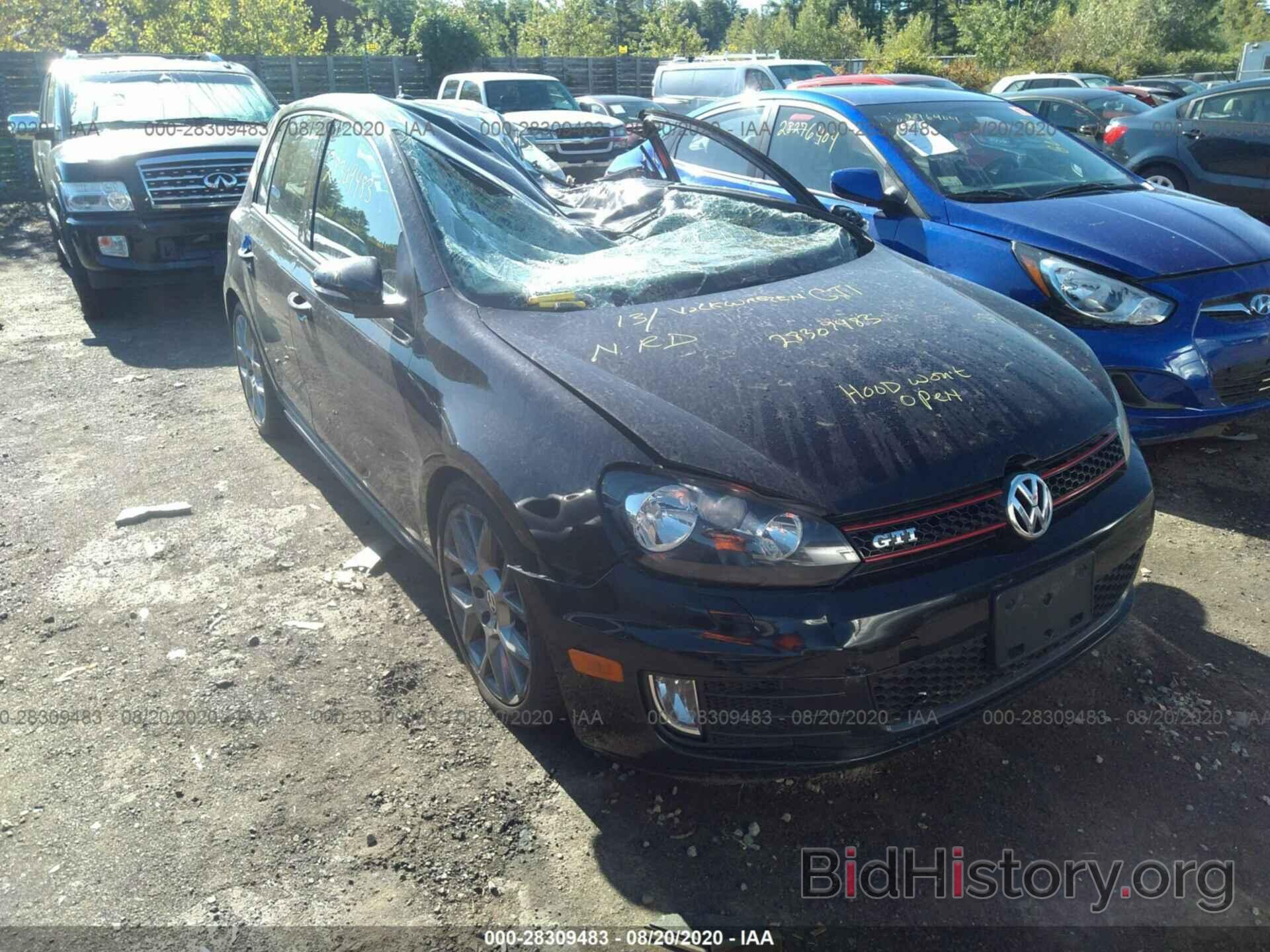 Photo WVWHV7AJ2DW135570 - VOLKSWAGEN GTI 2013