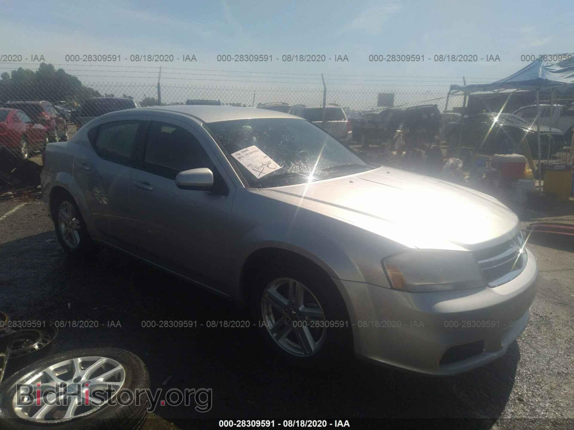 Фотография 1B3BD1FB6BN565162 - DODGE AVENGER 2011