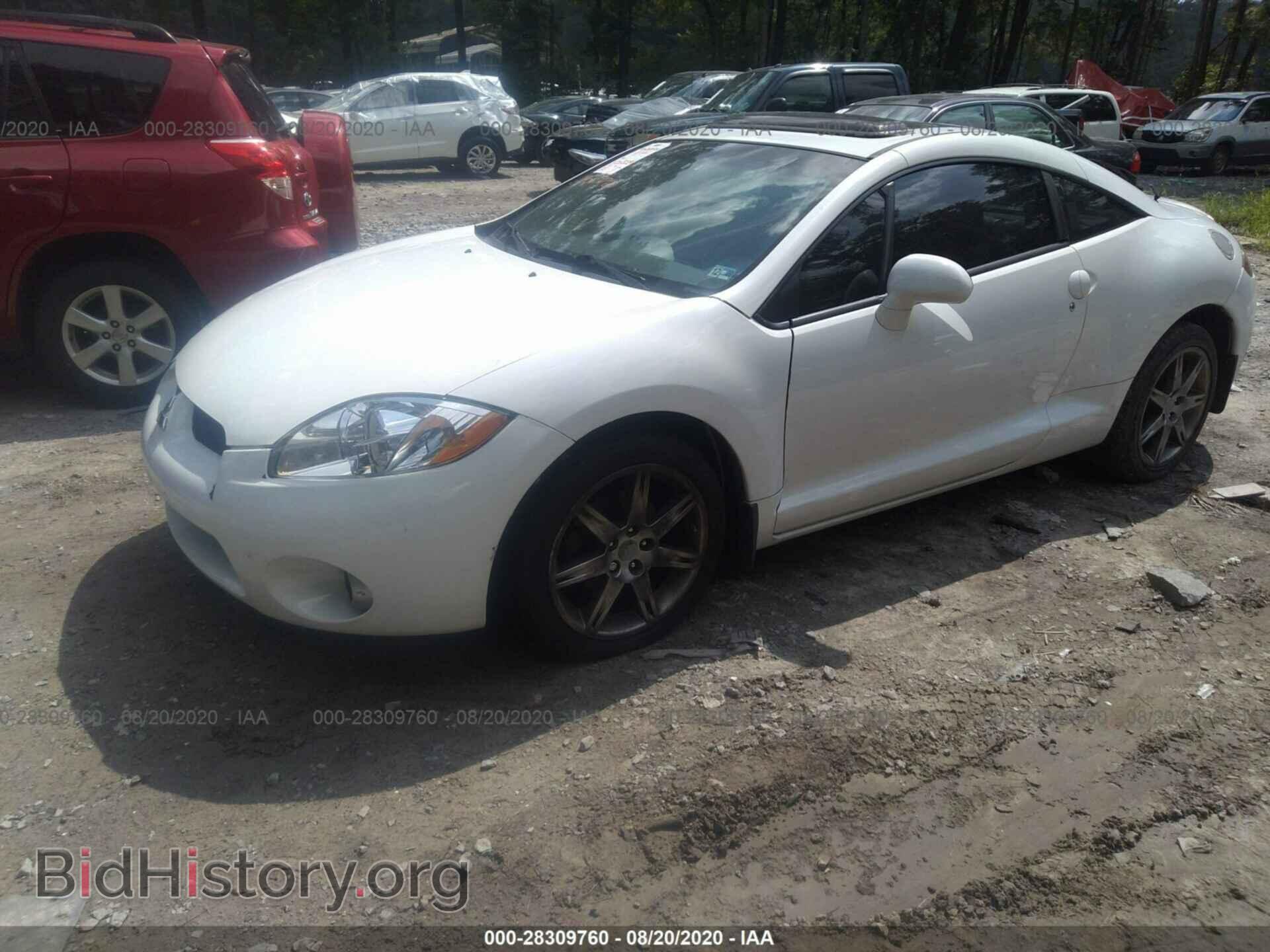 2008 MITSUBISHI ECLIPSE - VIN: 4A3AK34T88E033084 - Фото 2