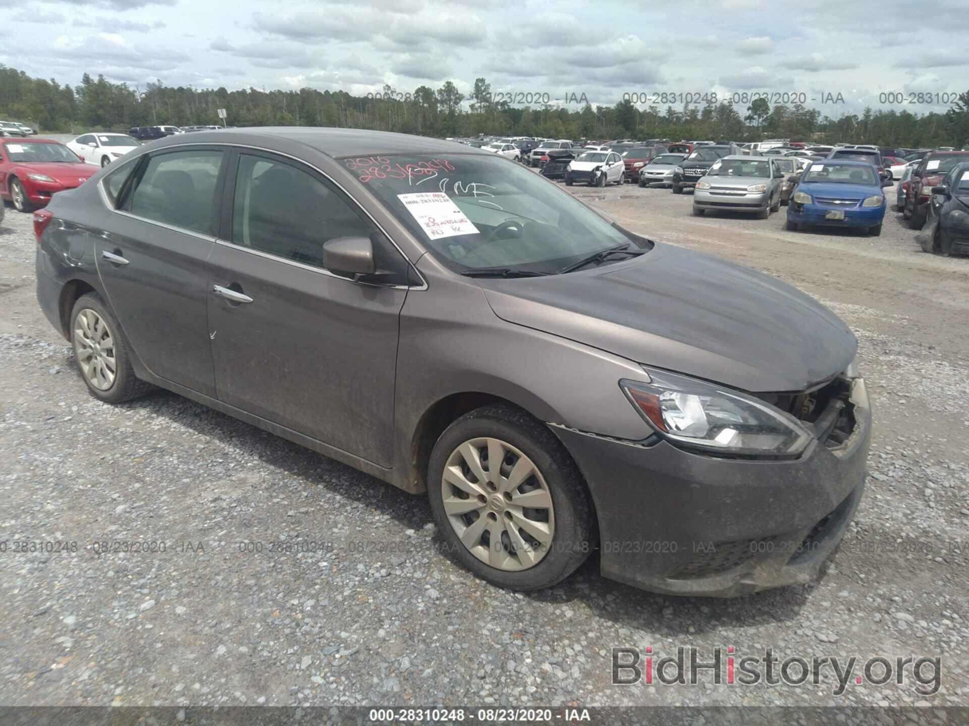 Photo 3N1AB7AP4GL651442 - NISSAN SENTRA 2016