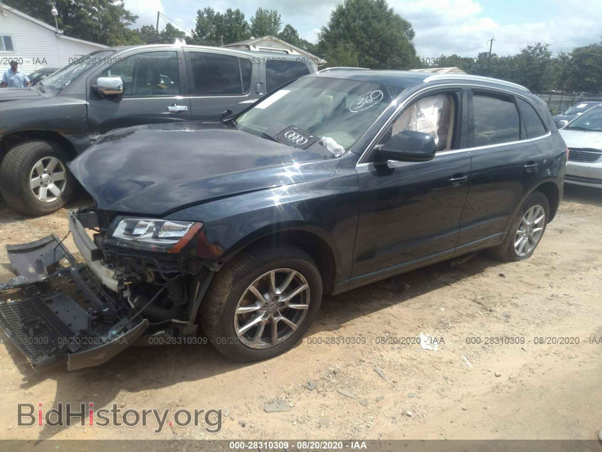 2012 AUDI Q5 - VIN: WA1CFAFP4CA130796 - Фото 2
