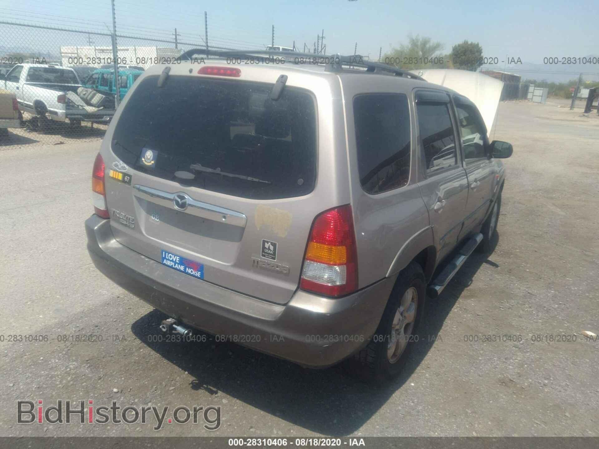 2001 MAZDA TRIBUTE - VIN: 4F2CU09131KM64077 - Фото 4