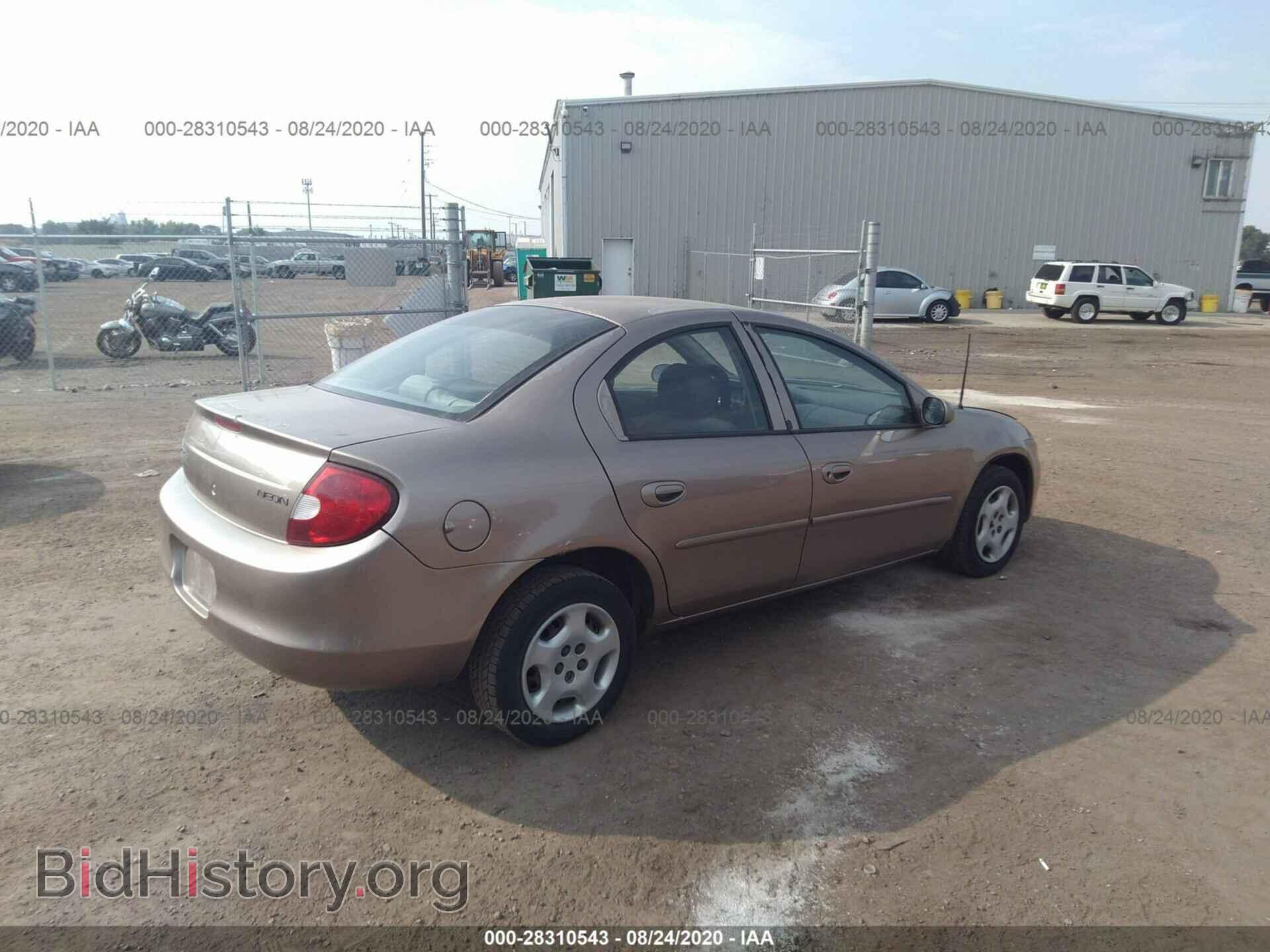 2002 DODGE NEON - VIN: 1B3ES26C72D556686 - Photo 4
