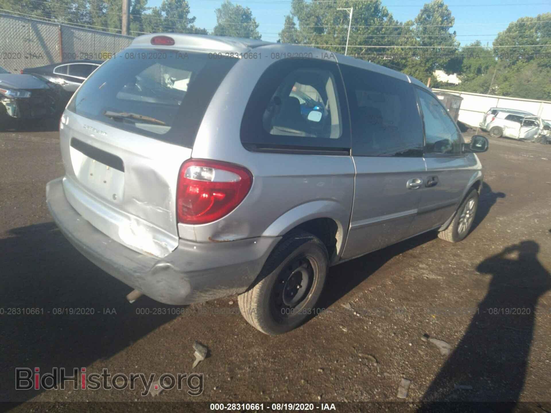 2005 DODGE CARAVAN - VIN: 1D1GP25B95B2 - Фото 4