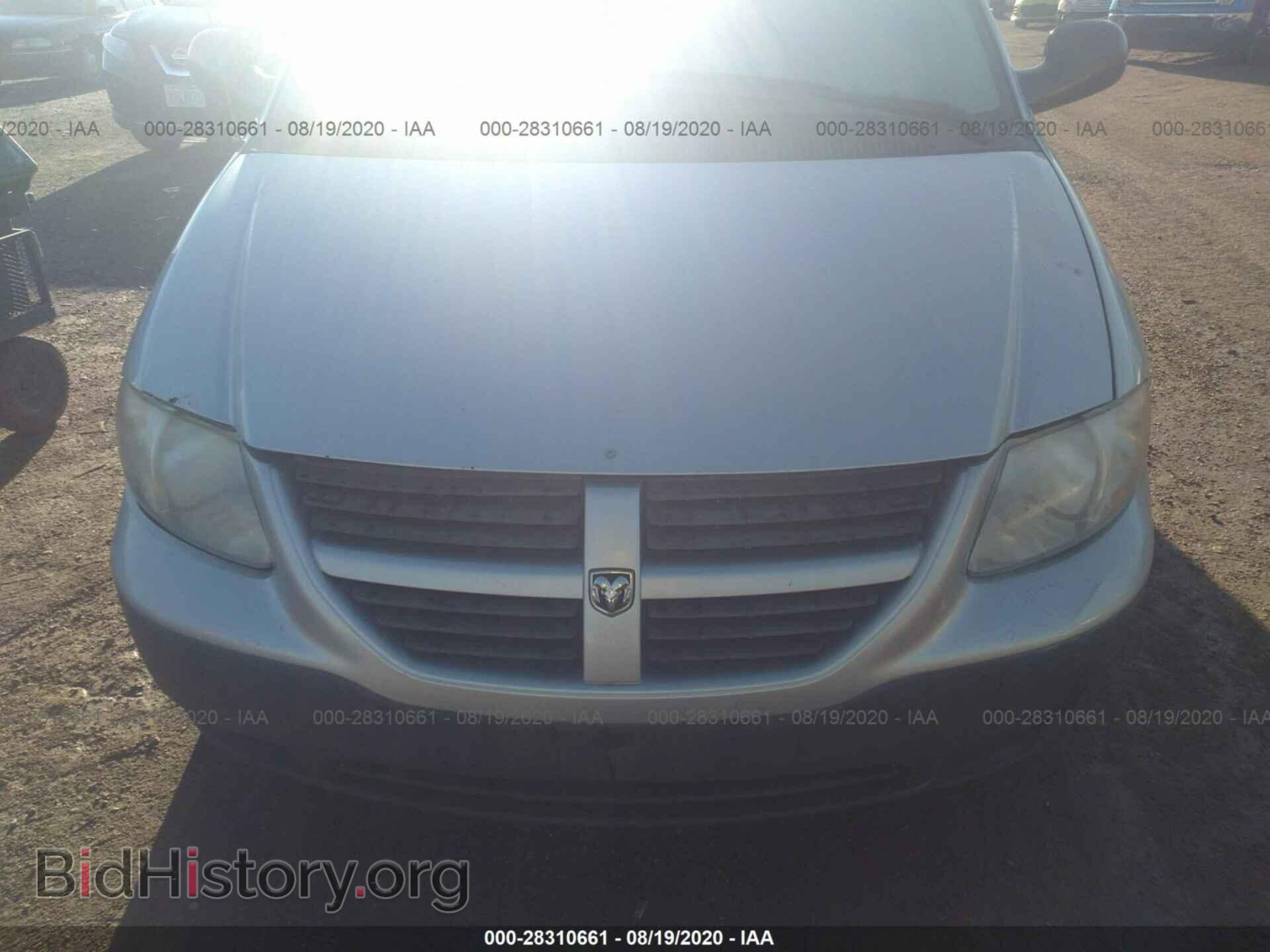 2005 DODGE CARAVAN - VIN: 1D1GP25B95B2 - Фото 6