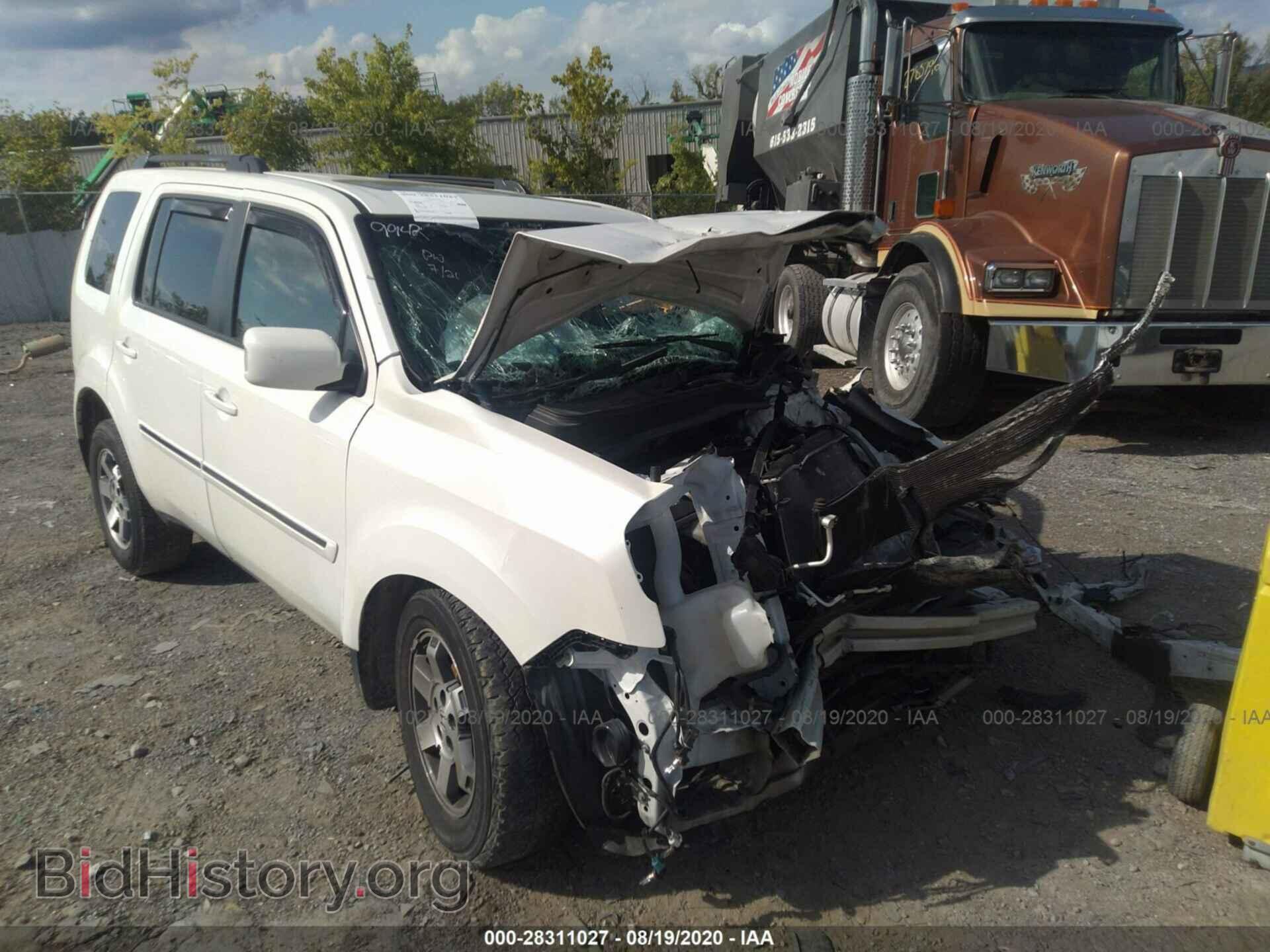 Фотография 5FNYF3H95BB029942 - HONDA PILOT 2011