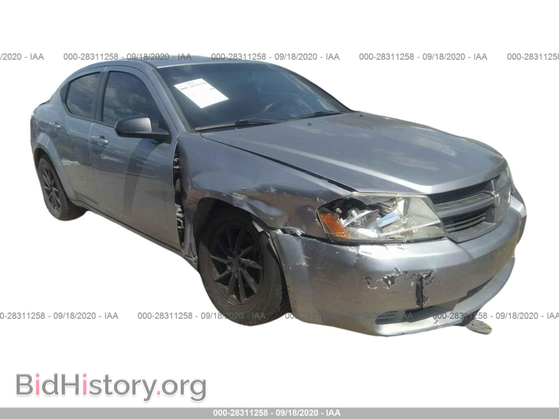 Photo 1C3CDZAB2DN752026 - DODGE AVENGER 2013